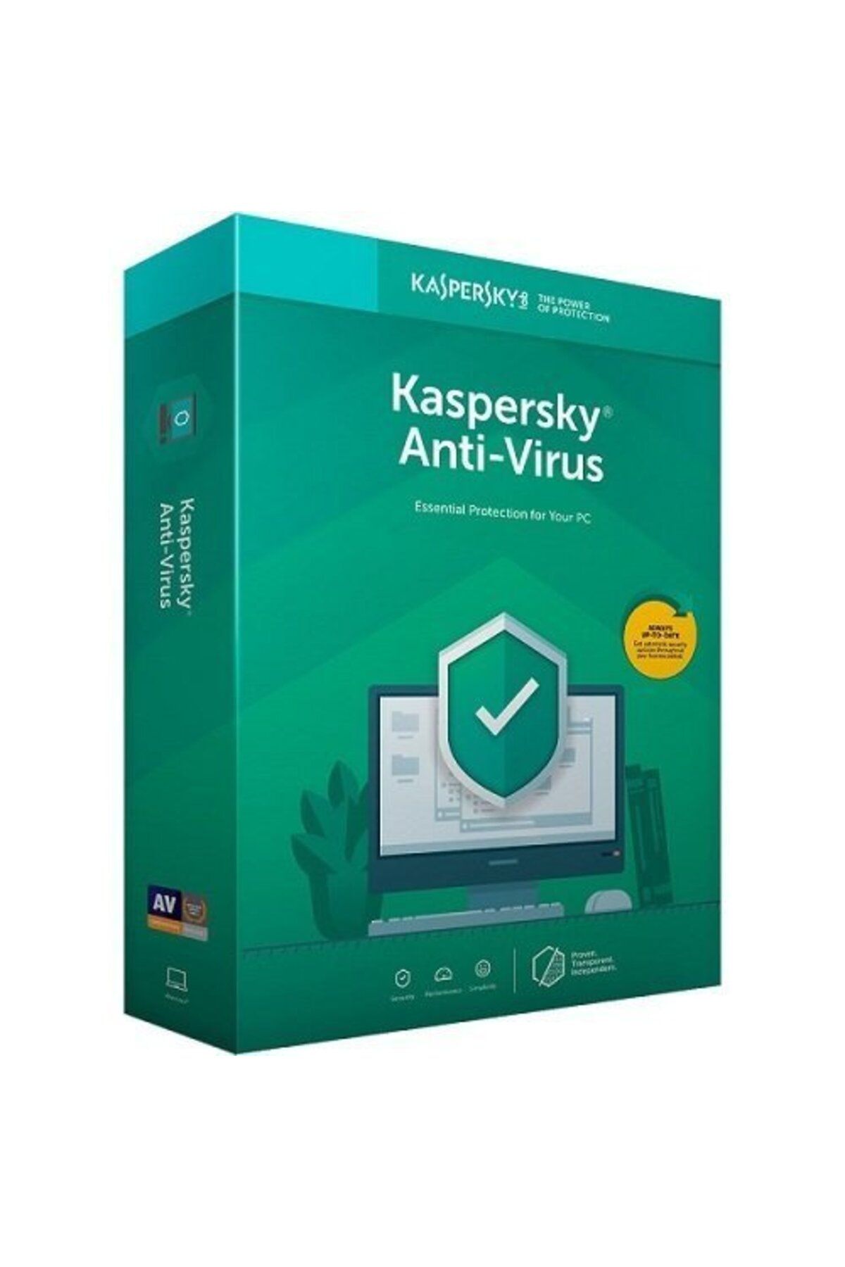 Kaspersky Antıvırus Türkçe 4 Kullanıcı 1 Yıl Box