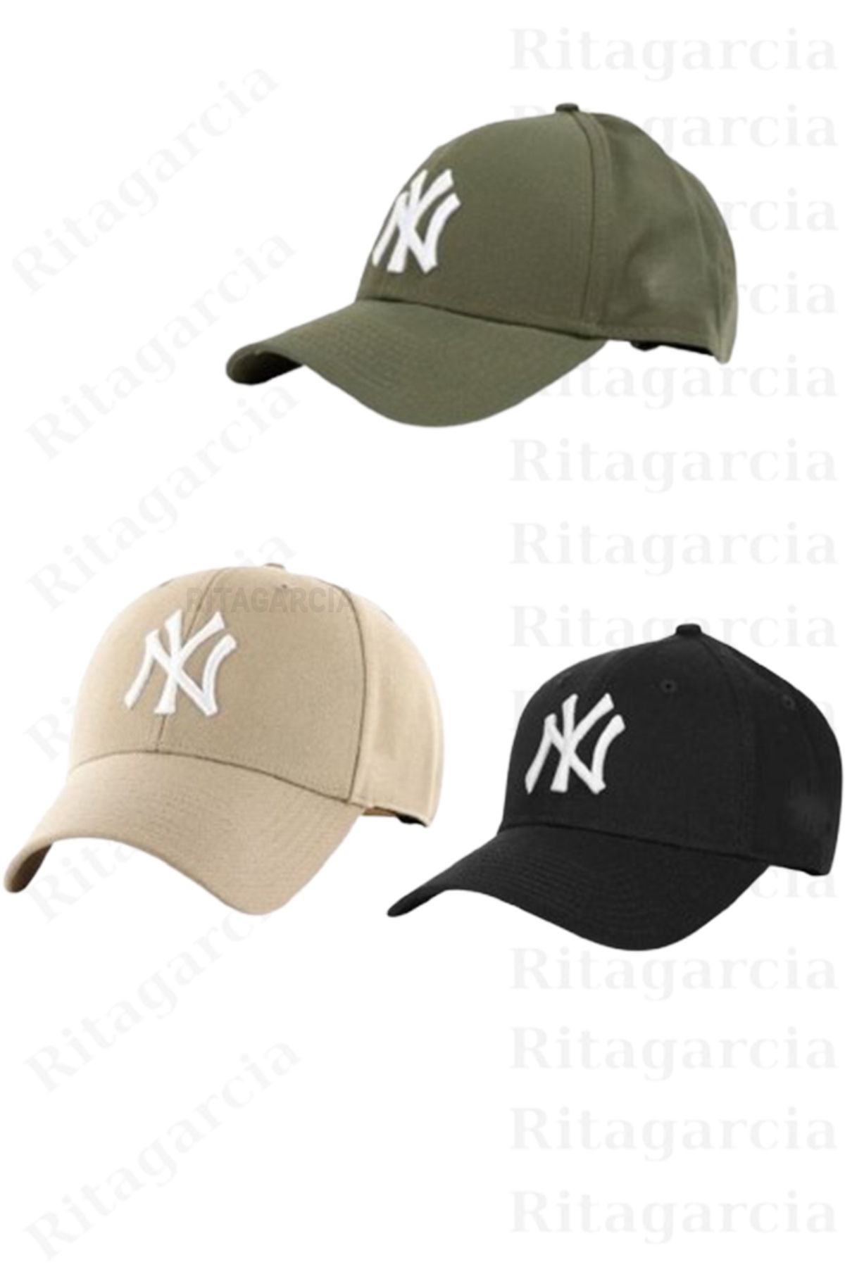 Ritagarcia Unisex Ny 3'lü Set Şapka