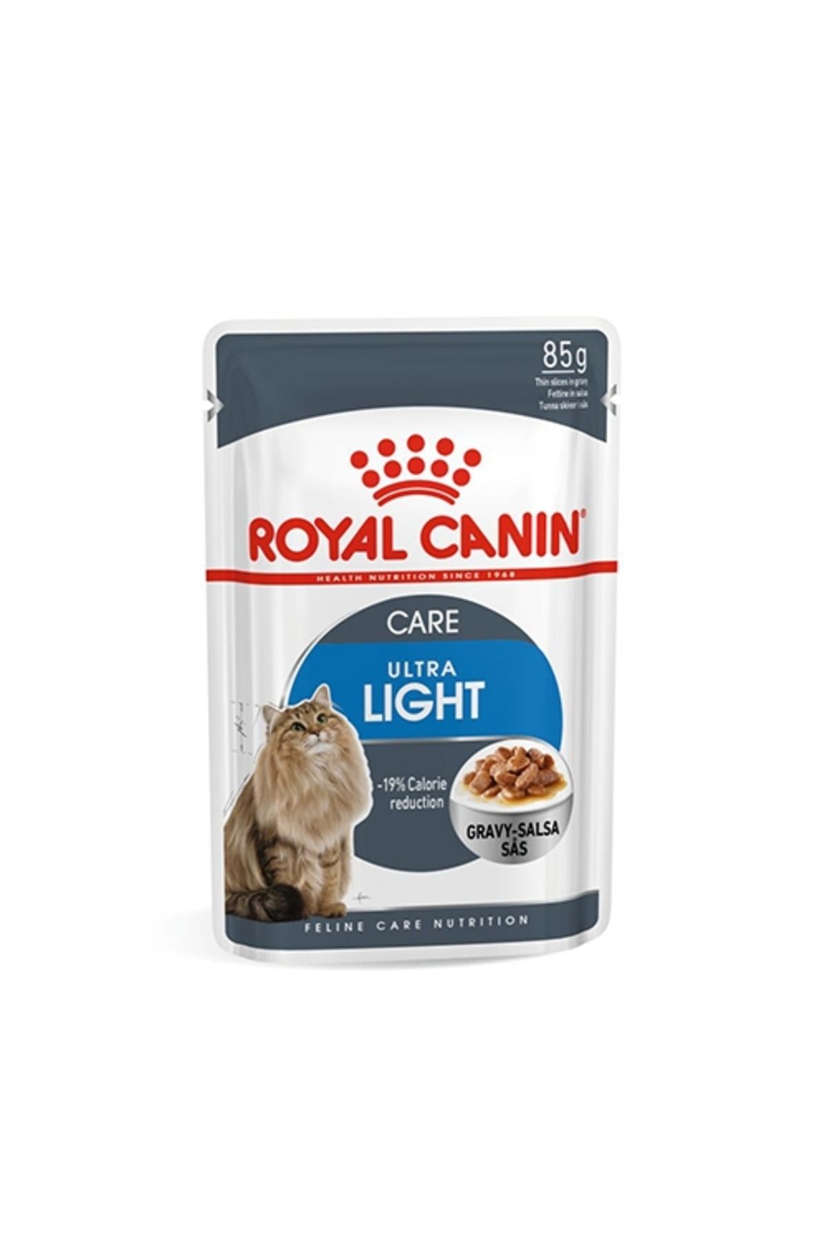 Royal Canin Ultra Light Gravy Pouch Diyet Kedi Maması 85 gr