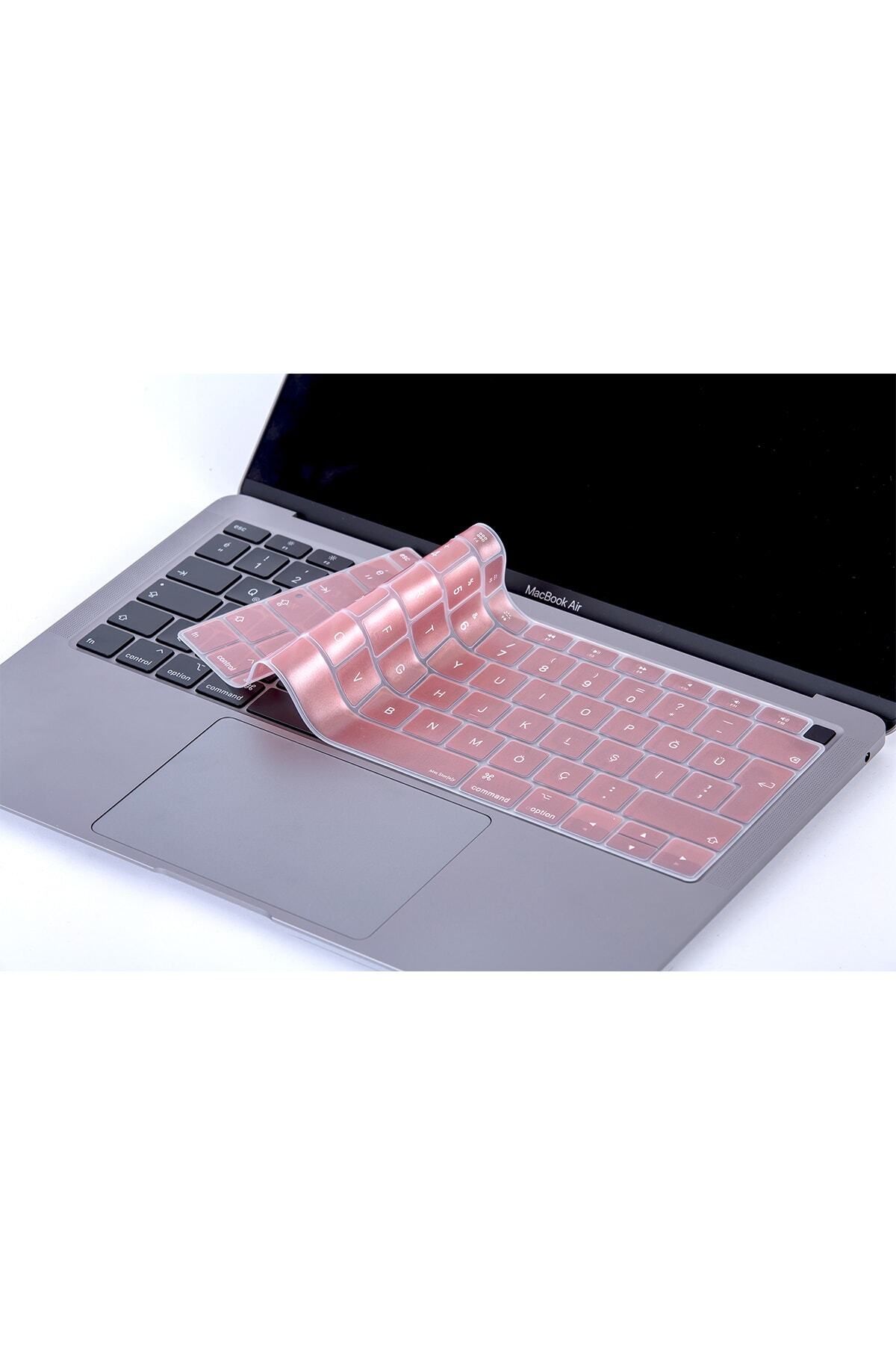 Mcstorey Laptop Macbook Air Klavye Koruyucu A1932 Ile Uyumlu Touchıd 2018/2019 Türkçe Q Baskılı