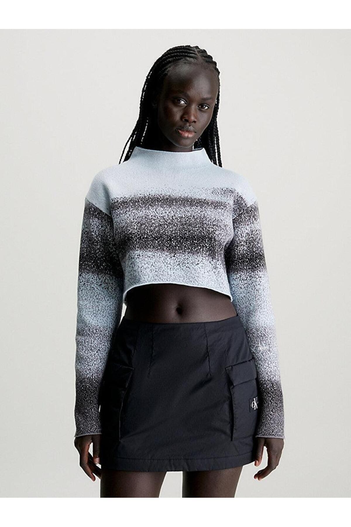 Calvin Klein Spray Jacquard Sweater
