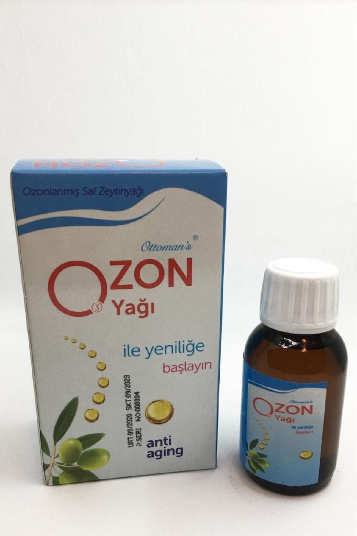 Ottoman's Ottomans Doğal Ozon Yağı 50ml Ozonlanmış Saf Bitkisel Anti Aging