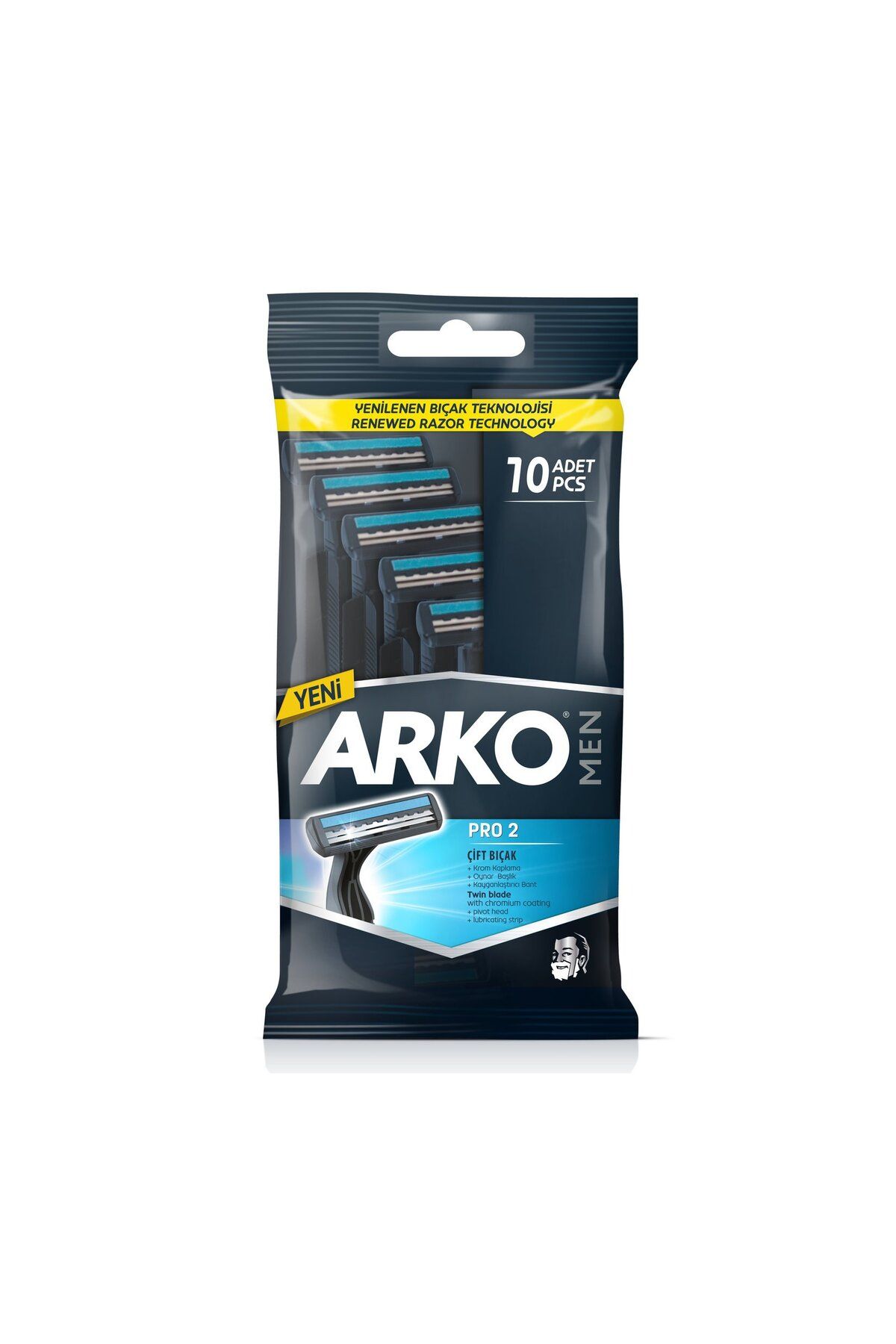Arko Men Tıraş Bıçağı Pro 2 10'lu