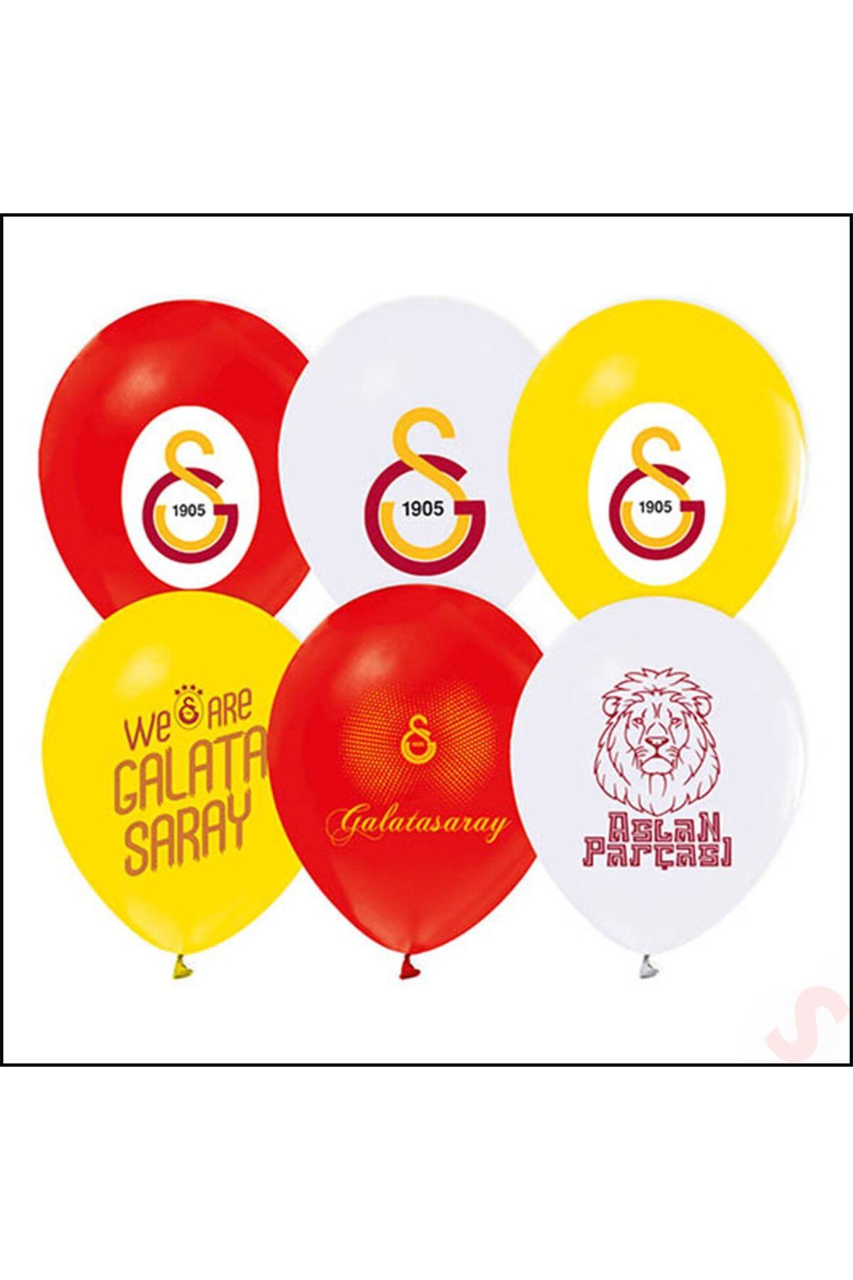 İrem Parti Dükkanı Galatasaray Baskılı Balon 10 Adet