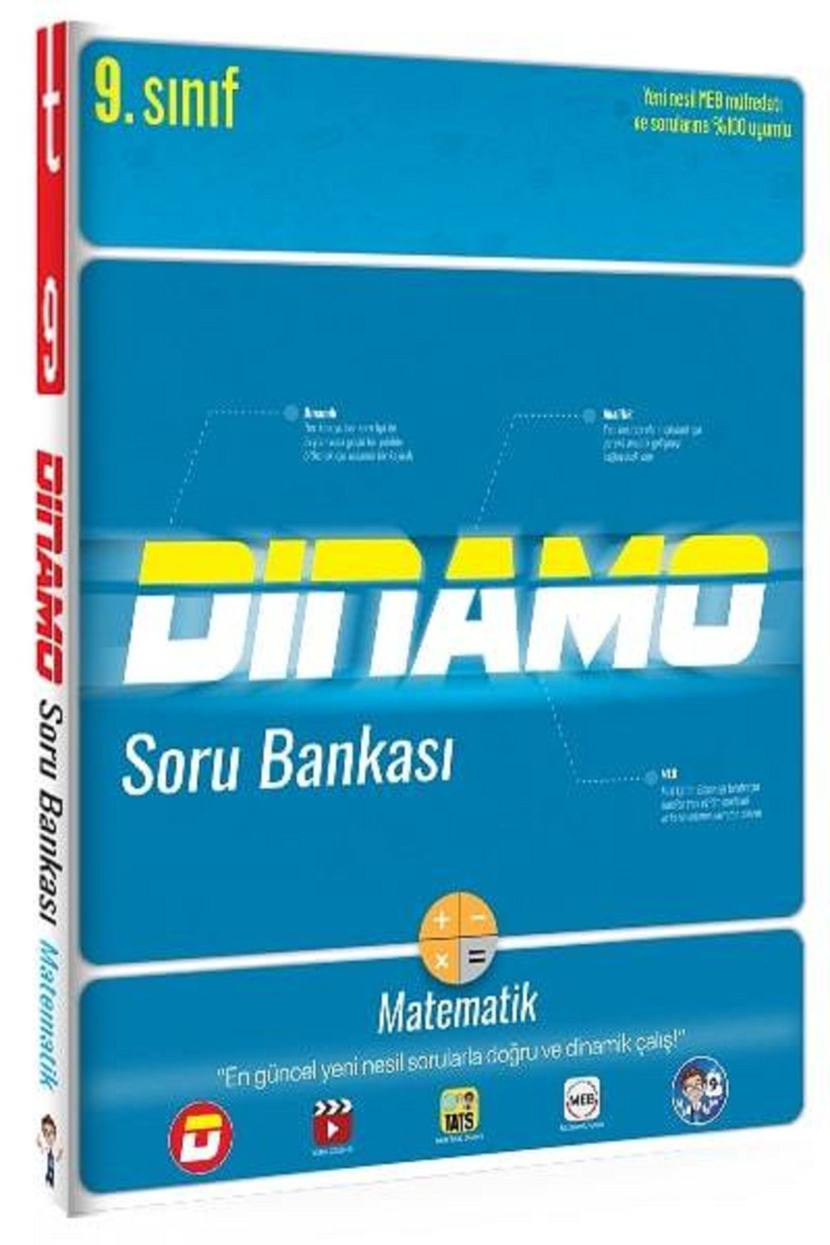 Tonguç Yayınları 9.Sınıf Dinamo Matematik Soru Bankası