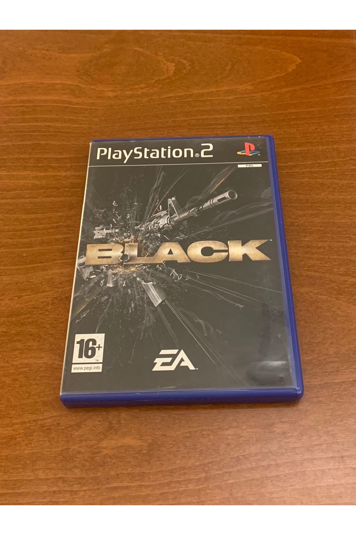 EA Games Black Ps2 Oyun Koleksiyonluk Teşhir Ürünü