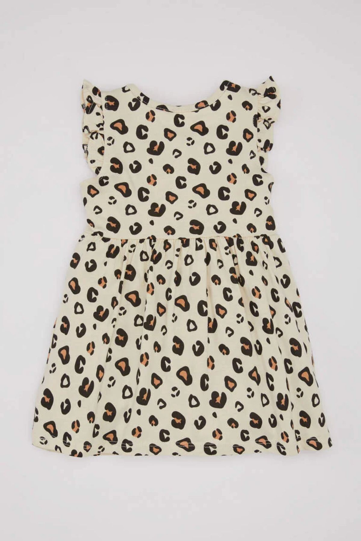 Defacto Kız Bebek Leopar Desenli Kolsuz Elbise A0136a524sm