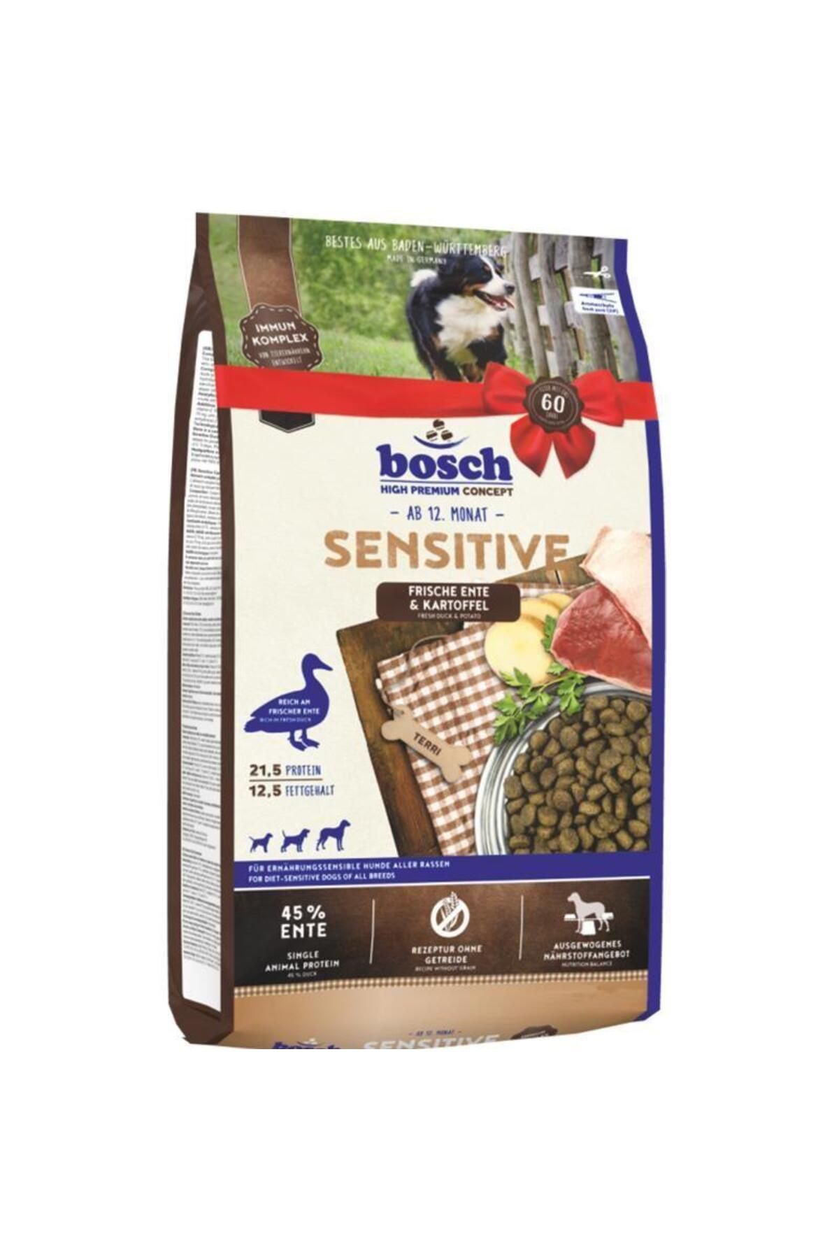 Bosch Sensitive Tahılsız Taze Ördek Ve Patatesli Yetişkin Köpek Maması 3 Kg