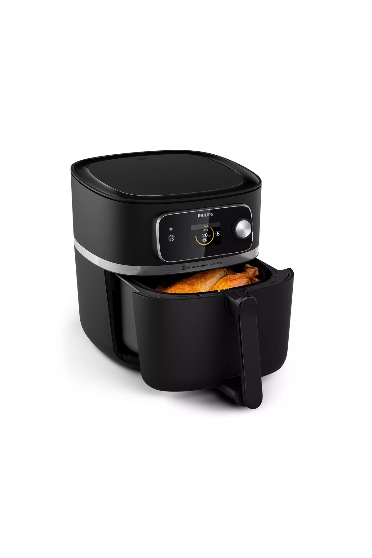 Philips NitruU Teknolojili Siyah Yeni Seri Airfryer CombiAir