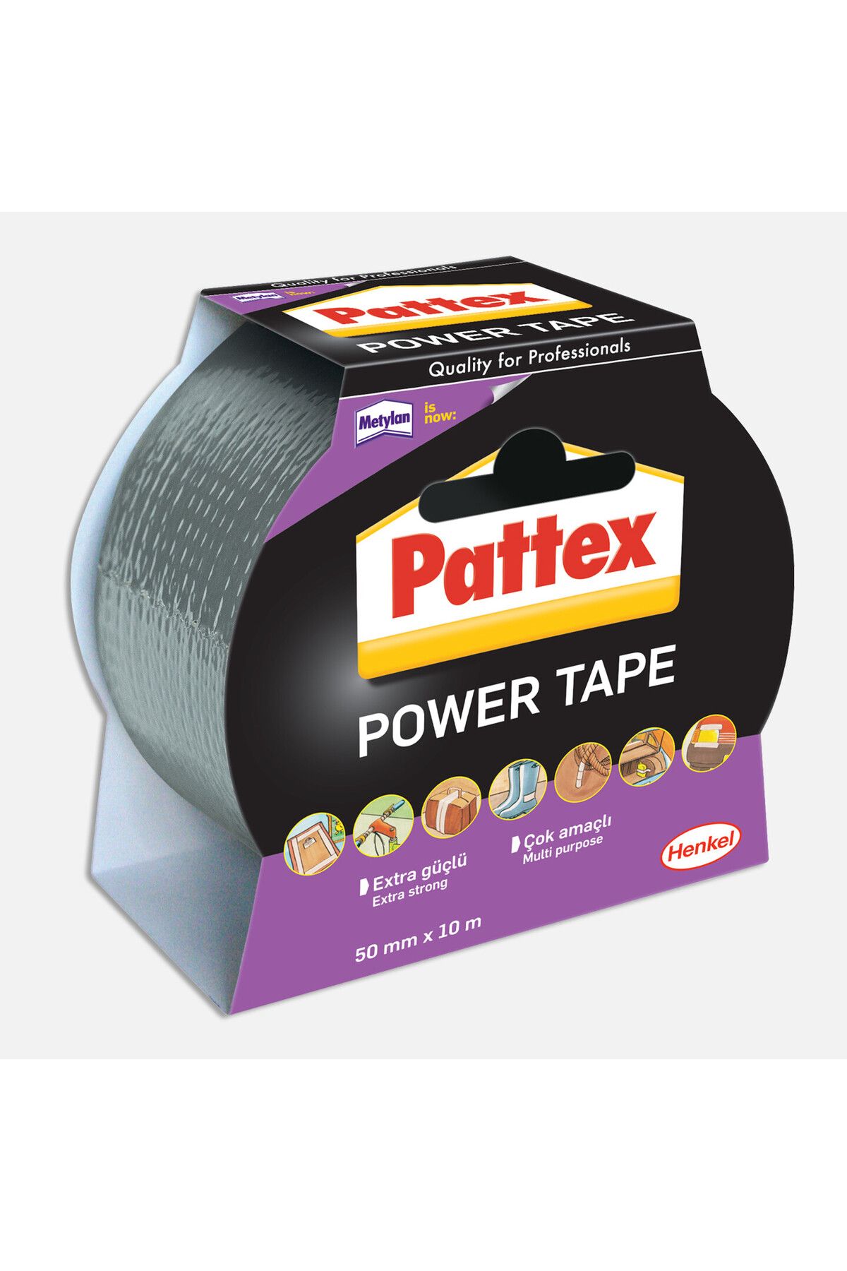 Pattex Power Tape Tamir Bandı 50 mm x 10 m
