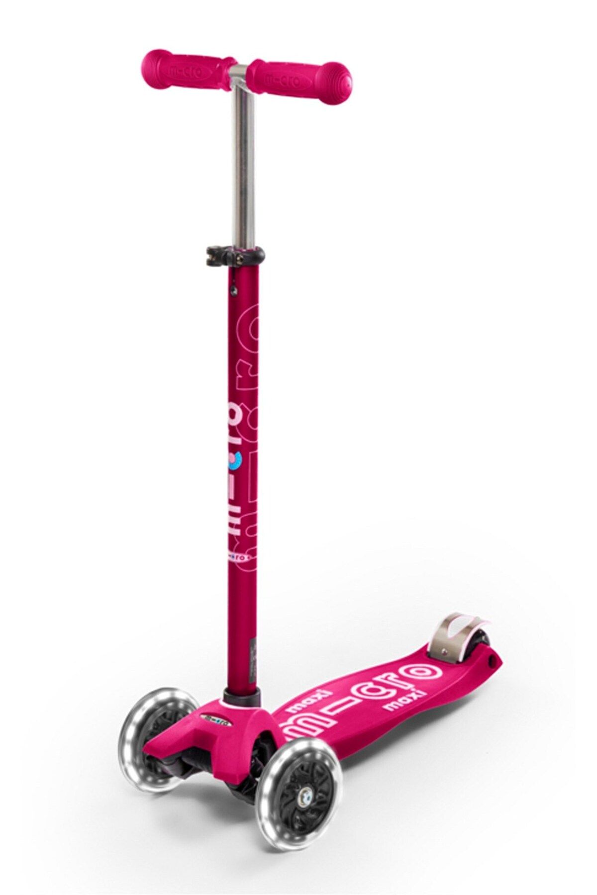 Micro Maxi Deluxe Pink Led Scooter Mmd077