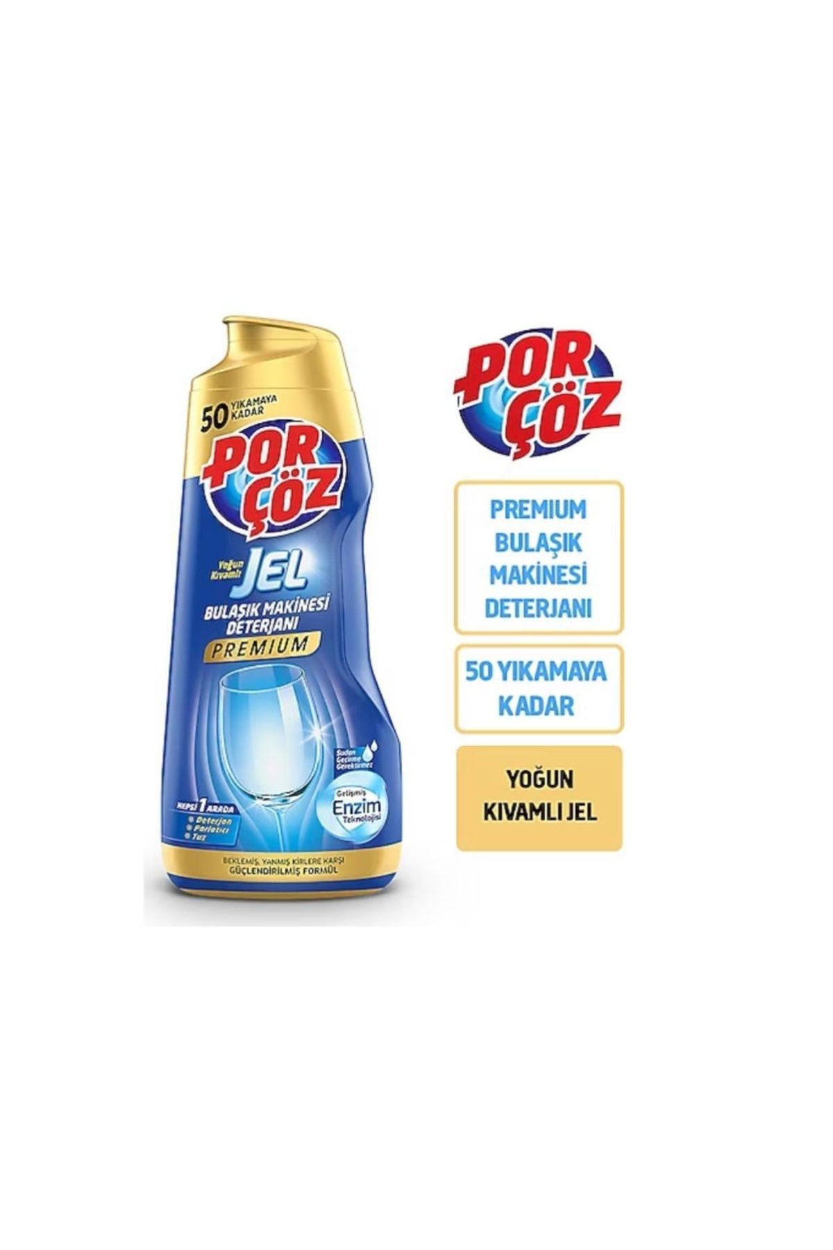 Porçöz Bulaşık Makinesi Deterjanı 900 ml