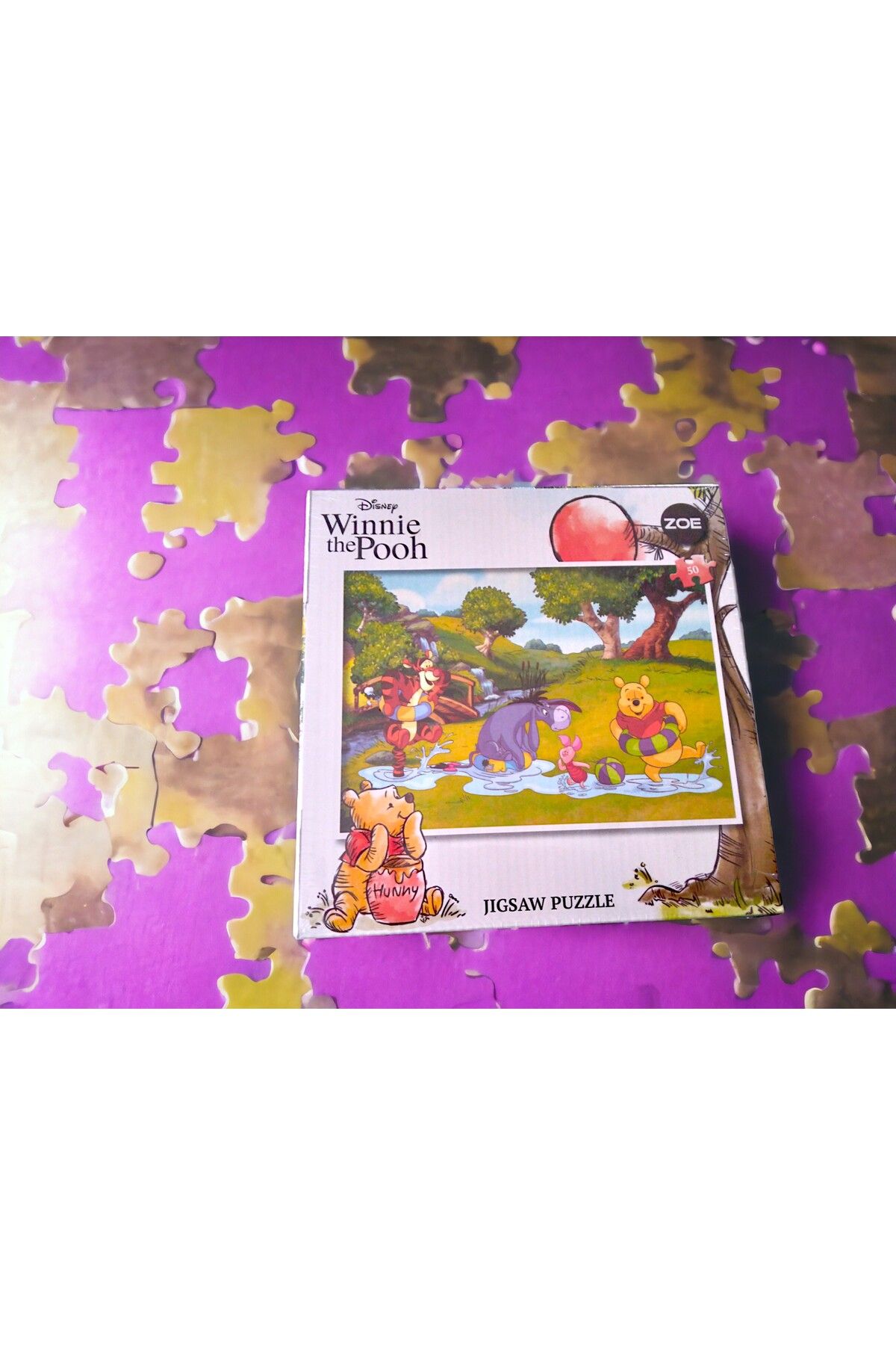 DİSNEY Winnie the Pooh Kutulu Puzzle -50 Parça