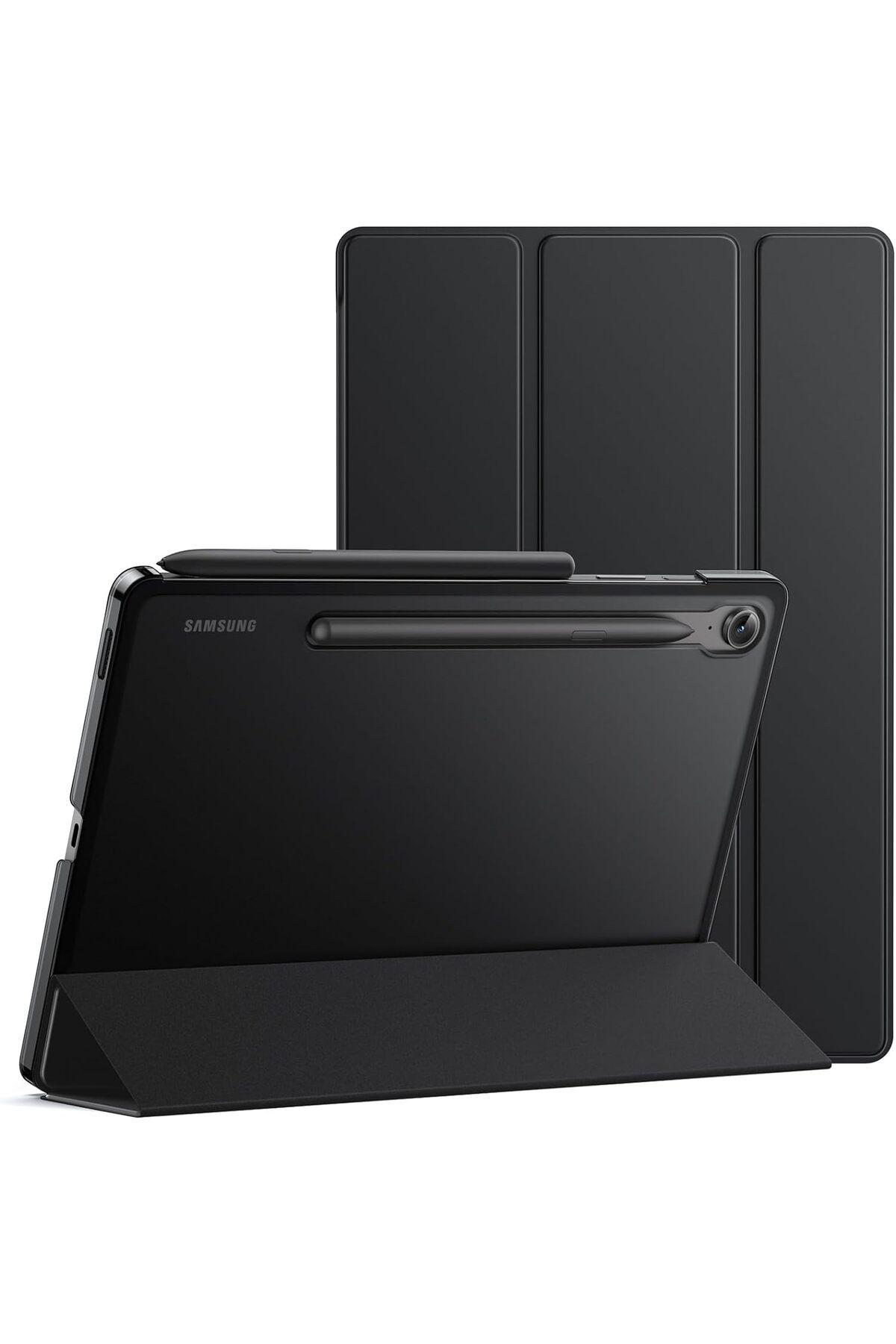 CepLab Samsung Galaxy Tab S9 FE SM-X510 X516 X518 Kılıf 10.9" Akıllı Uyku Modlu Smart Cover Tablet Kılıfı