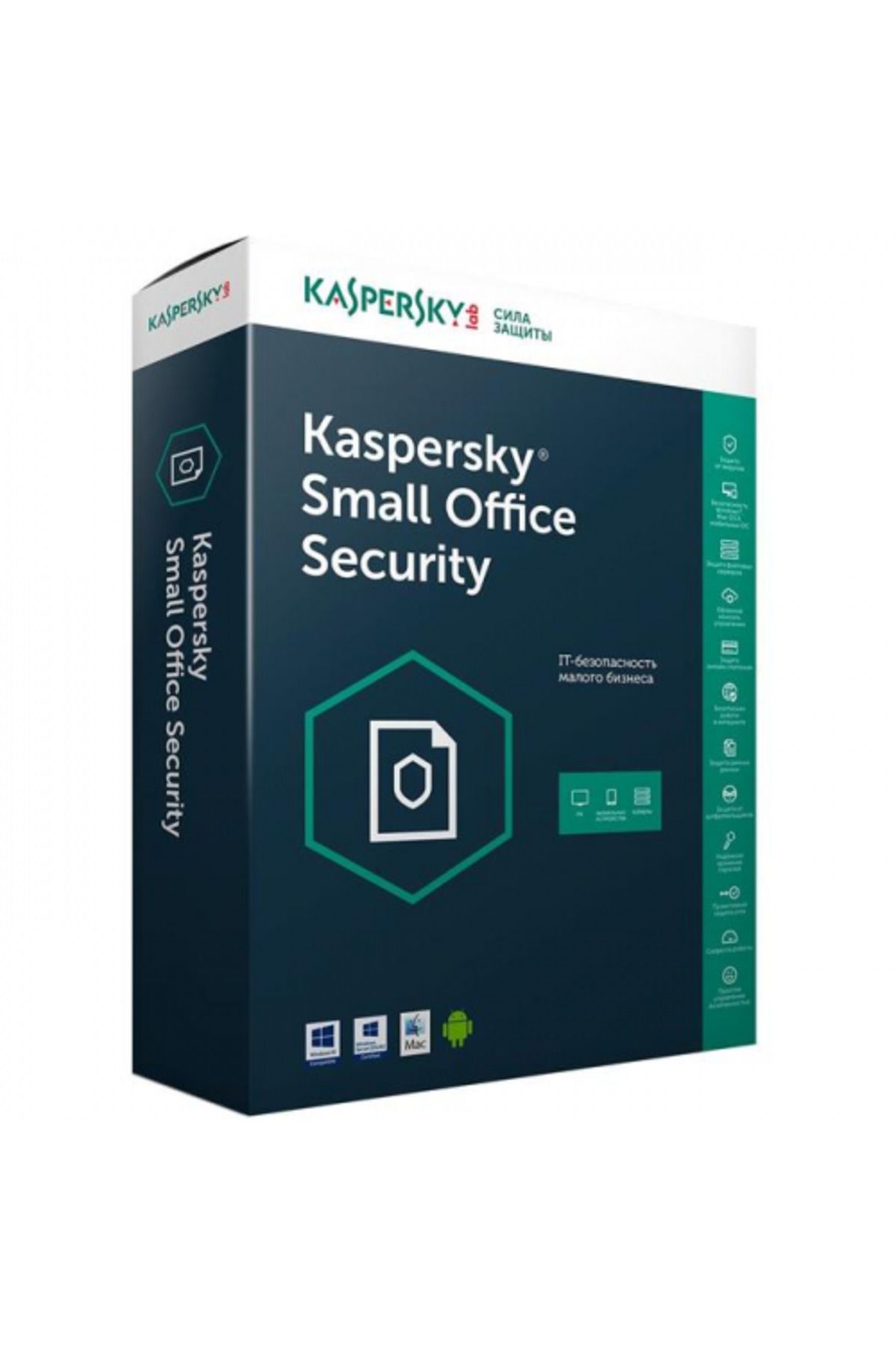 Kaspersky SMALL OFFICE Security 1 Server + 5 User, 3 YIL, Kutulu Ürün