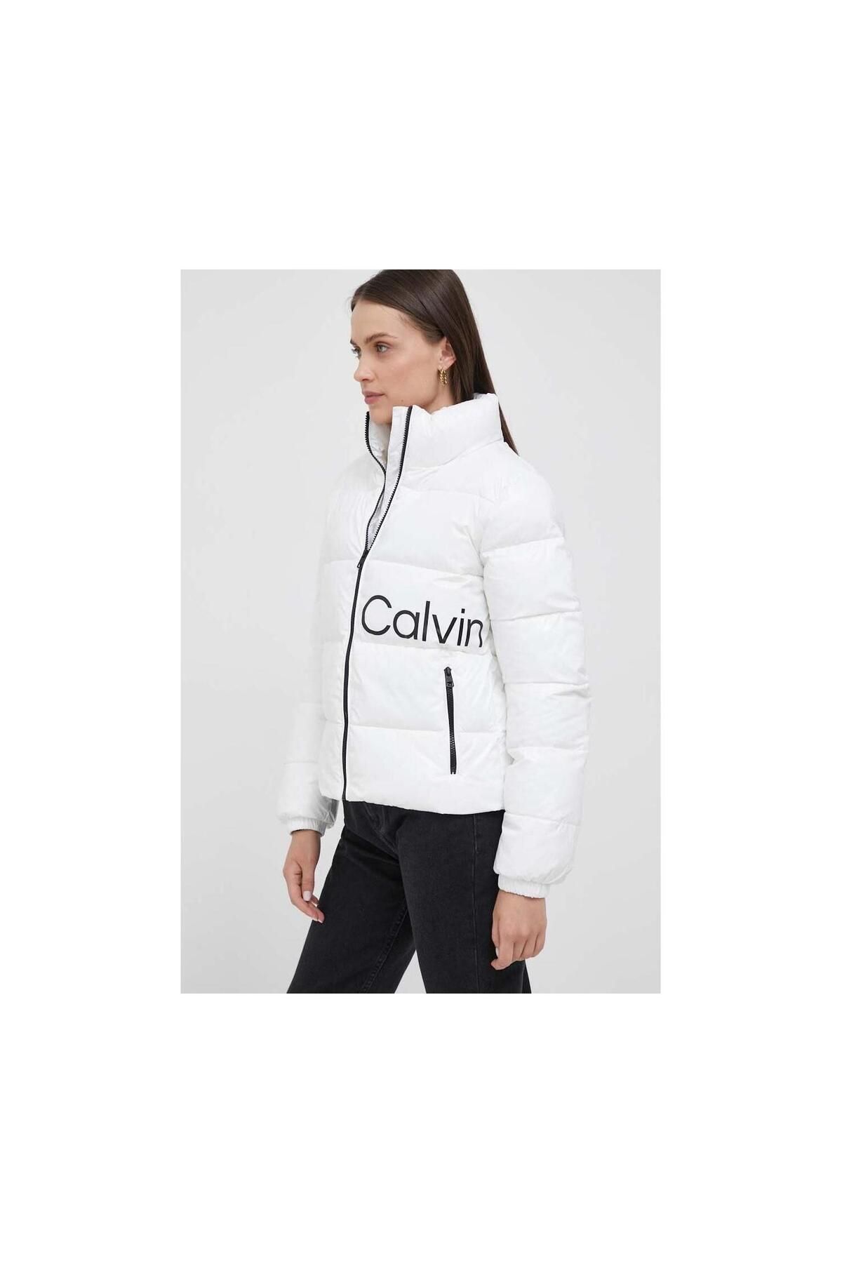 Calvin Klein Shıny Short Fıtted Jacket