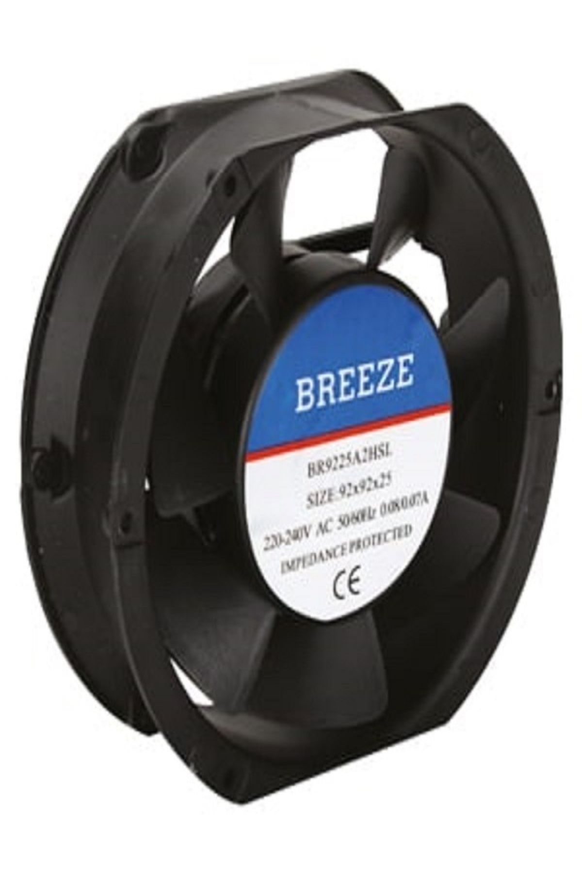 Breeze Dvr Pano, Rack Kabinet Fan Motoru 220-240V Bilezikli-Kablolu (w:172 X H:150 X D:50 Mm)