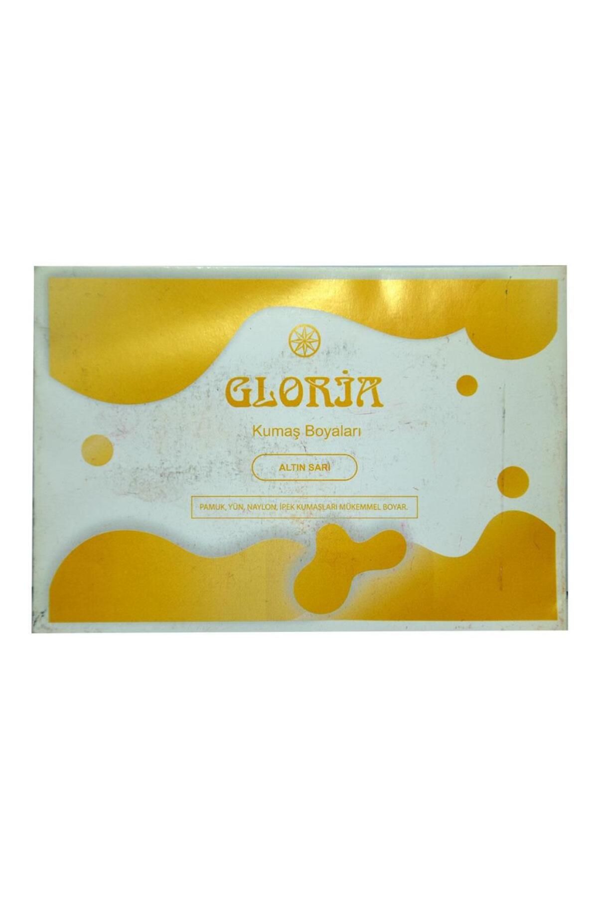 Gloria Kumaş Boyası Altın Sarı 10 gr Pamuk Yün Naylon I?pek I?çin