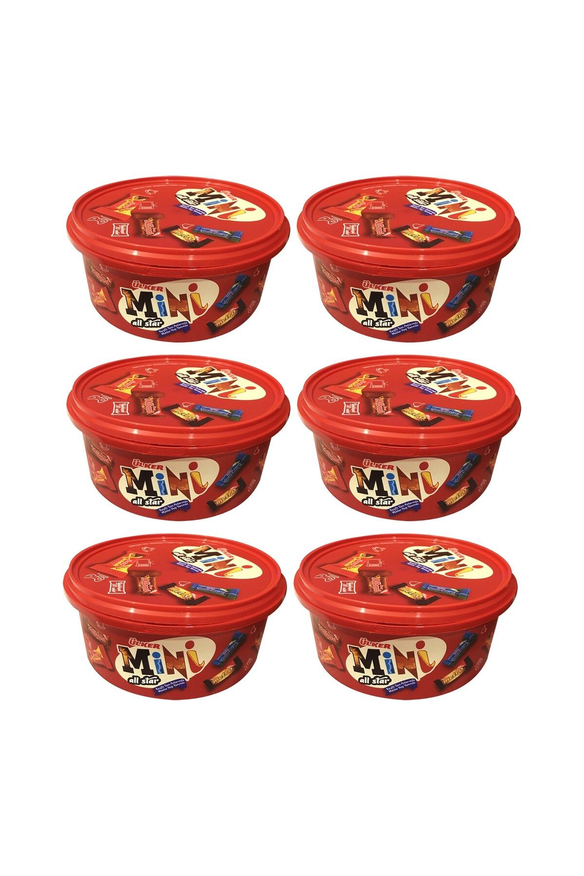 Ülker Mini Allstar 226 gr Çikolata Kovası x 6 Adet