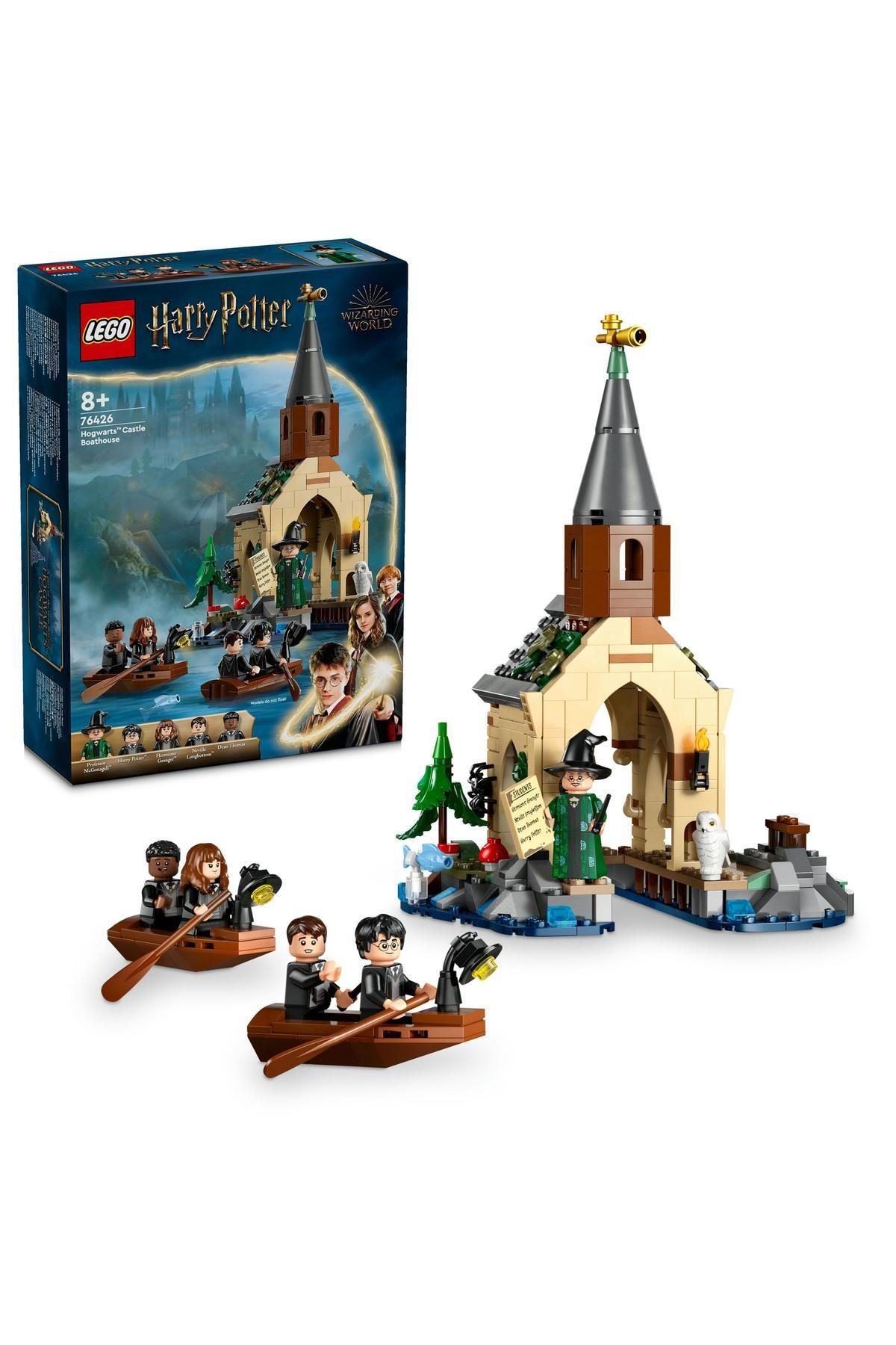 LEGO ® Harry Potter™ Hogwarts™ Şatosu Kayıkhanesi 76426 - 8 Yaş ve Üzeri İçin Yapım Seti (350 Parça)