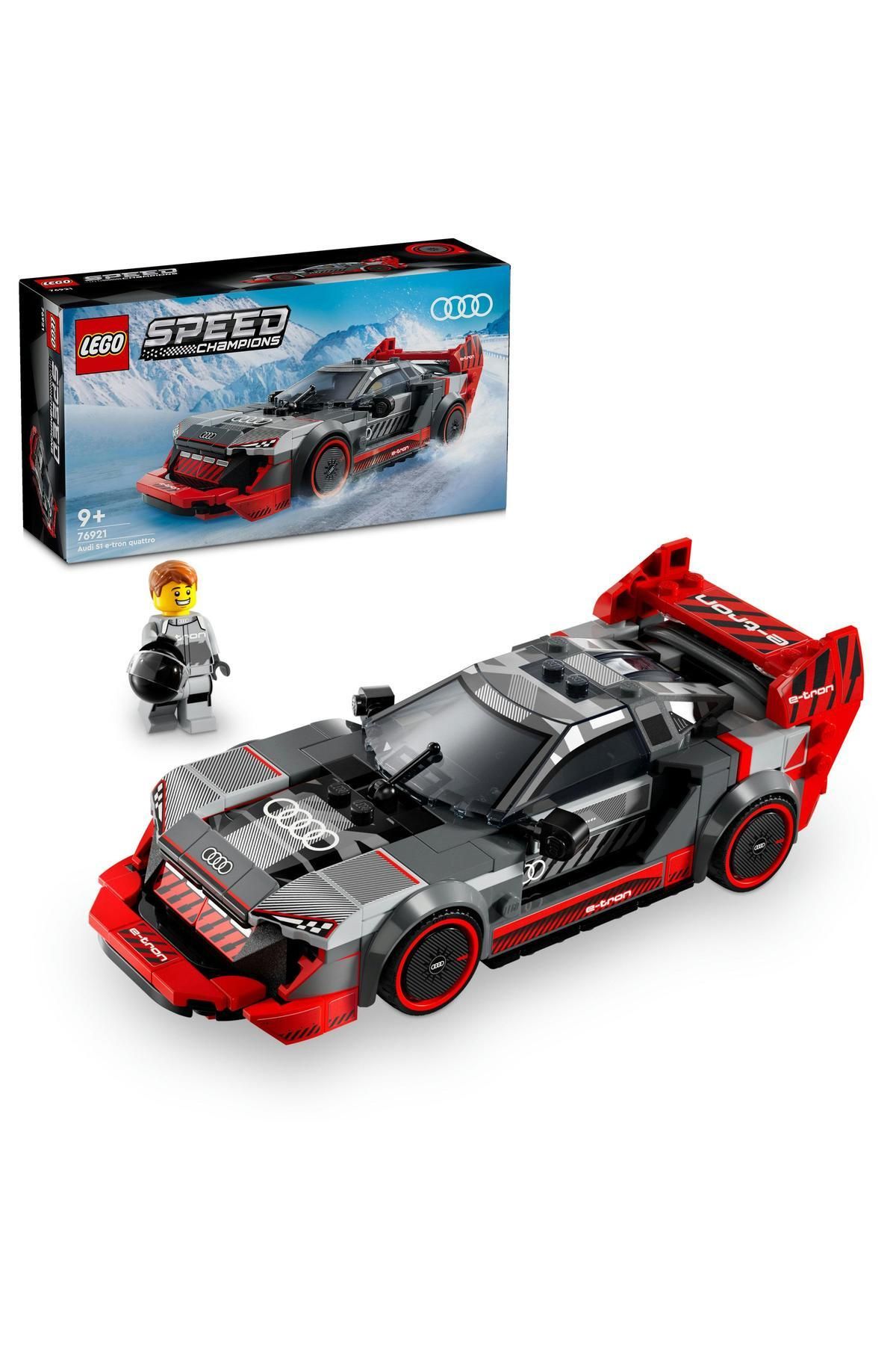 LEGO ® Speed Champions Audi S1 e-tron quattro Yarış Arabası 76921- 9 Yaş+ İçin Yapım Seti (274 Parça)