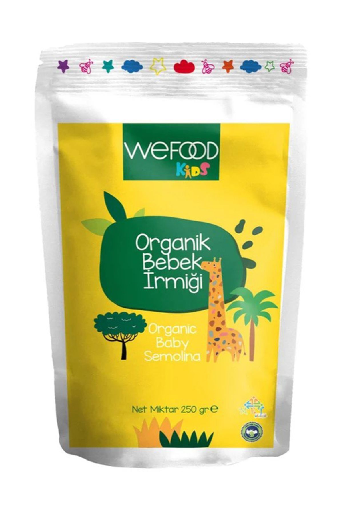 Wefood Kids Organik Irmik ( Bebek Irmiği 250 gr )