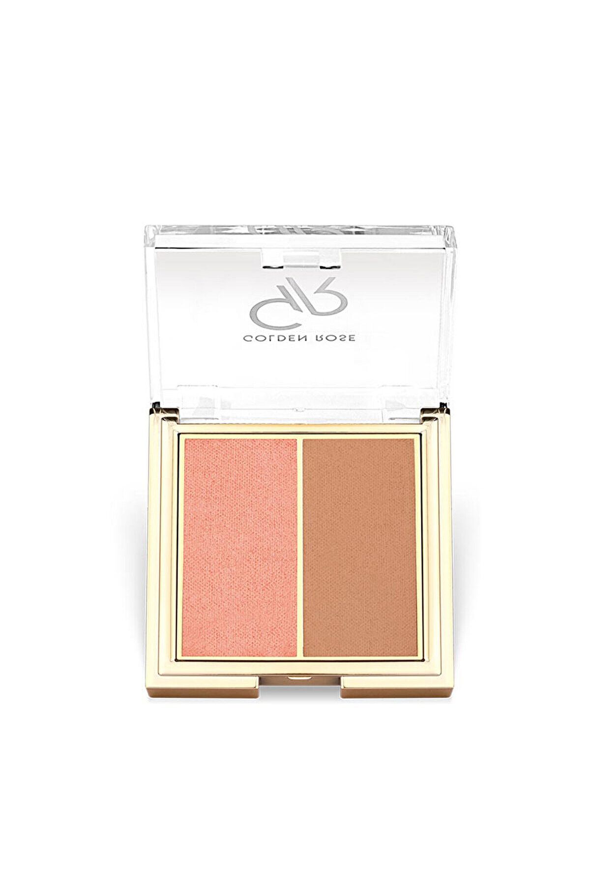 Golden Rose Iconic Blush Duo No: 01 Rose & Nude