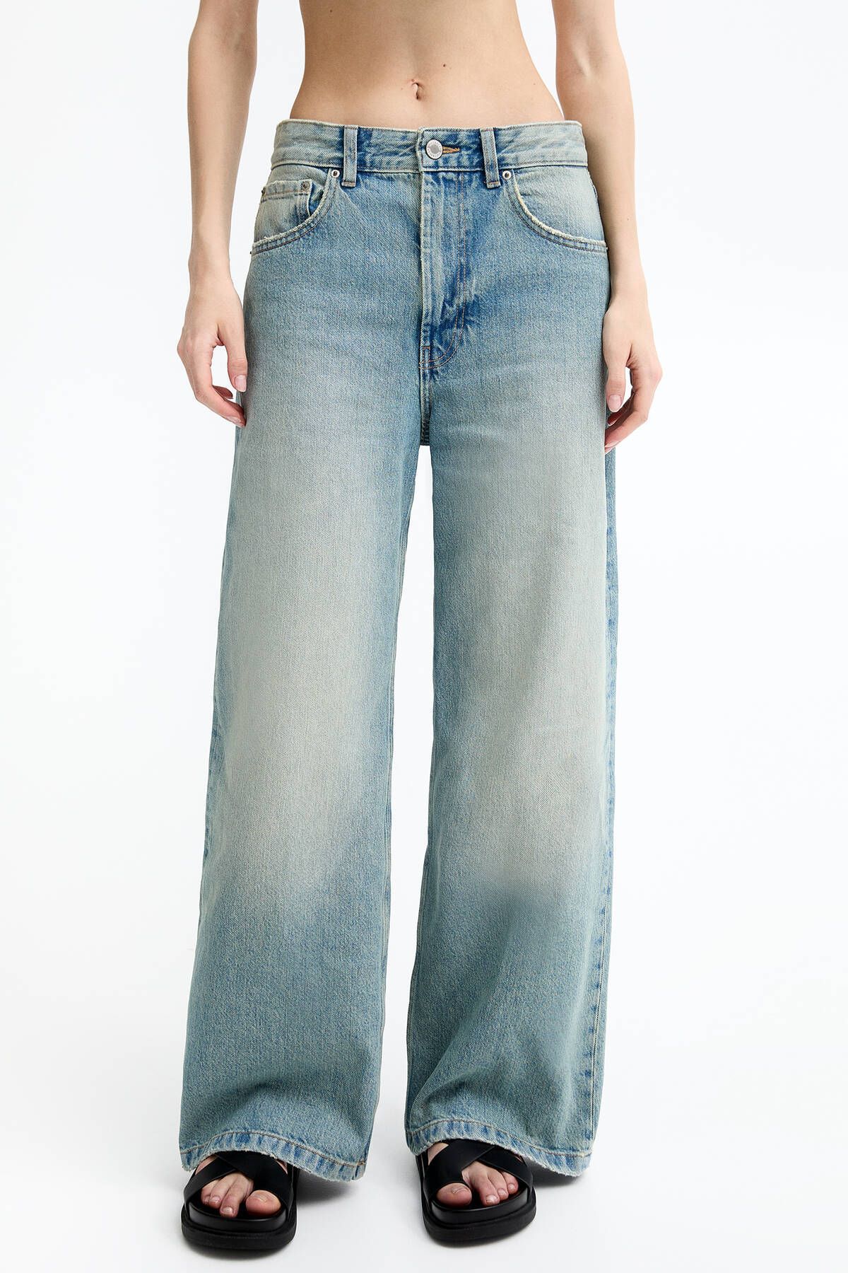Pull & Bear Straight fit baggy jean