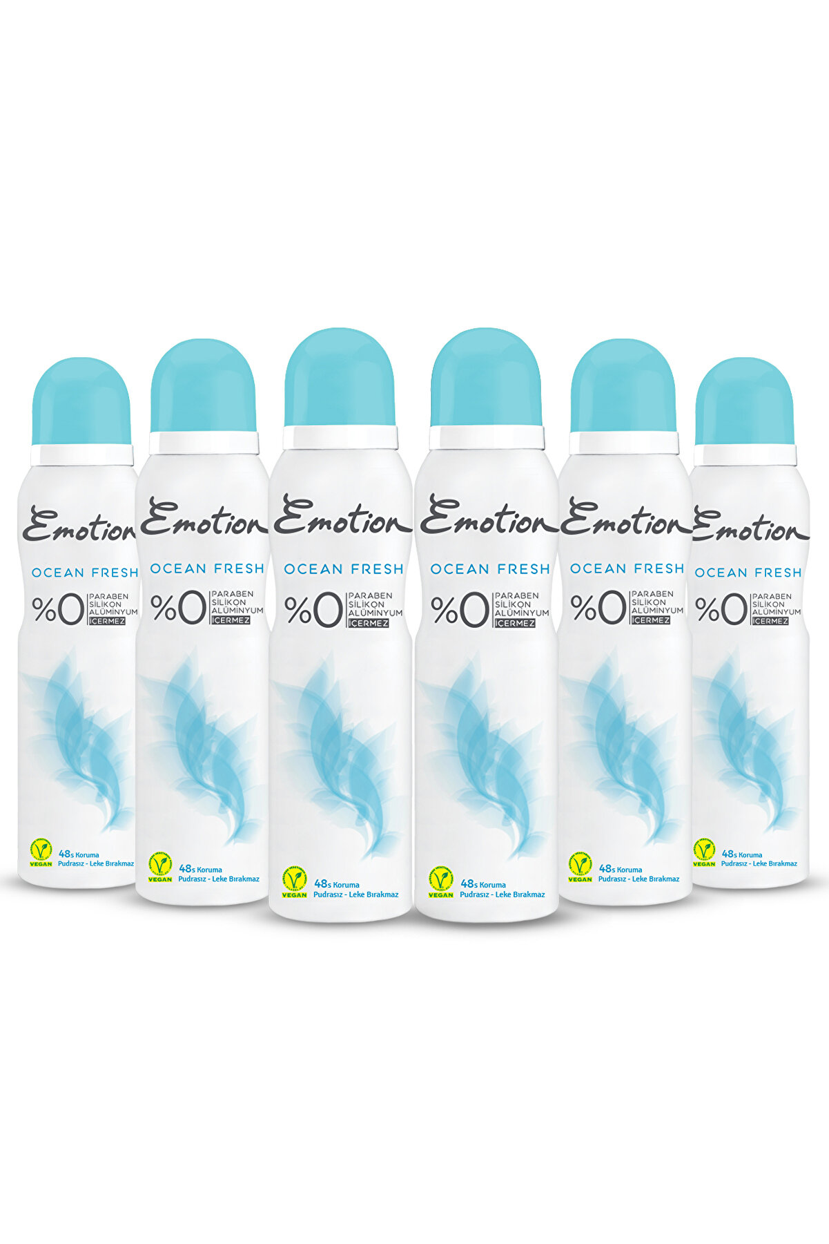 Emotion Ocean Fresh Kadın Deodorant 6x150ml