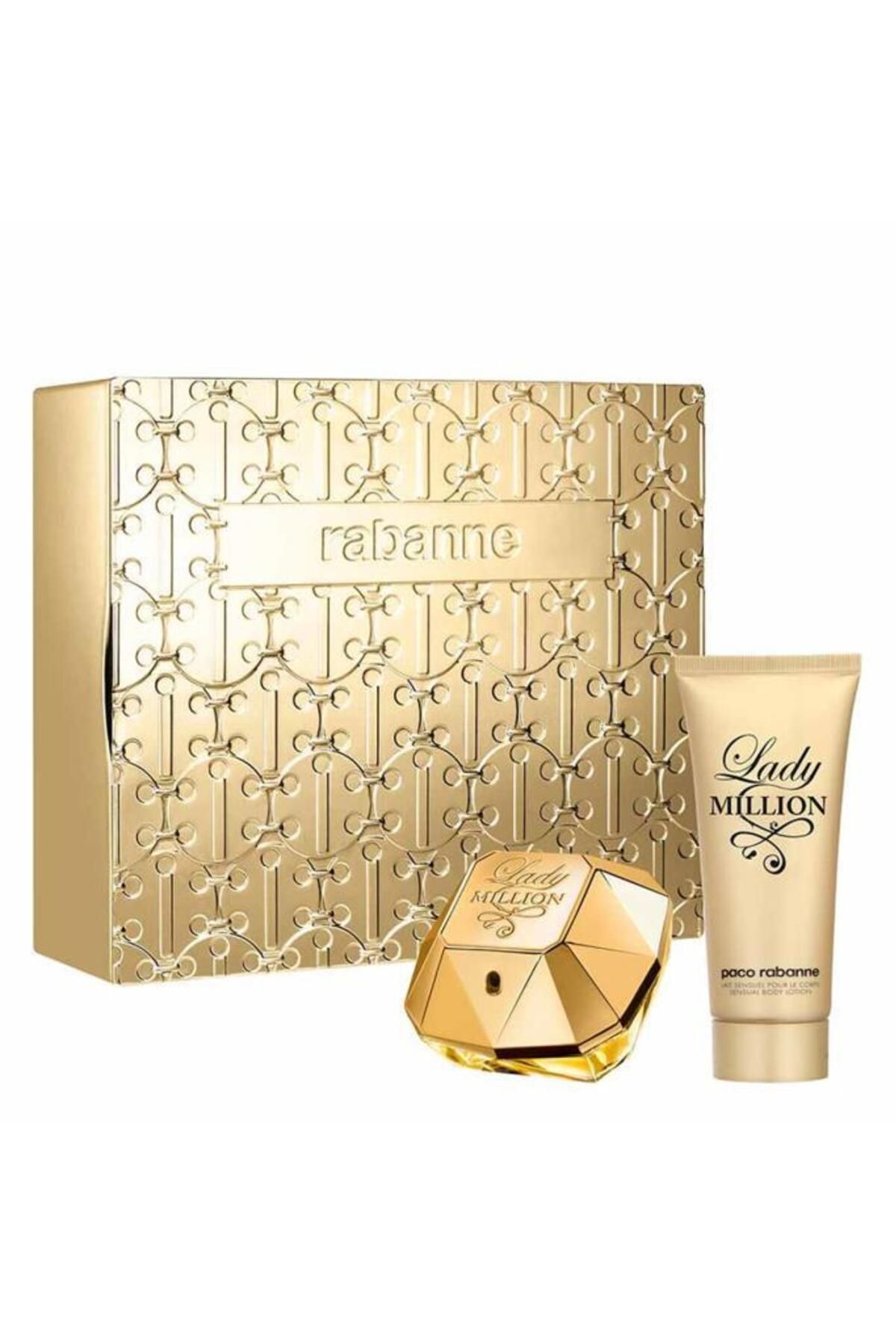 Paco Rabanne Lady Million EDP 80 ml Kadın Parfüm Seti