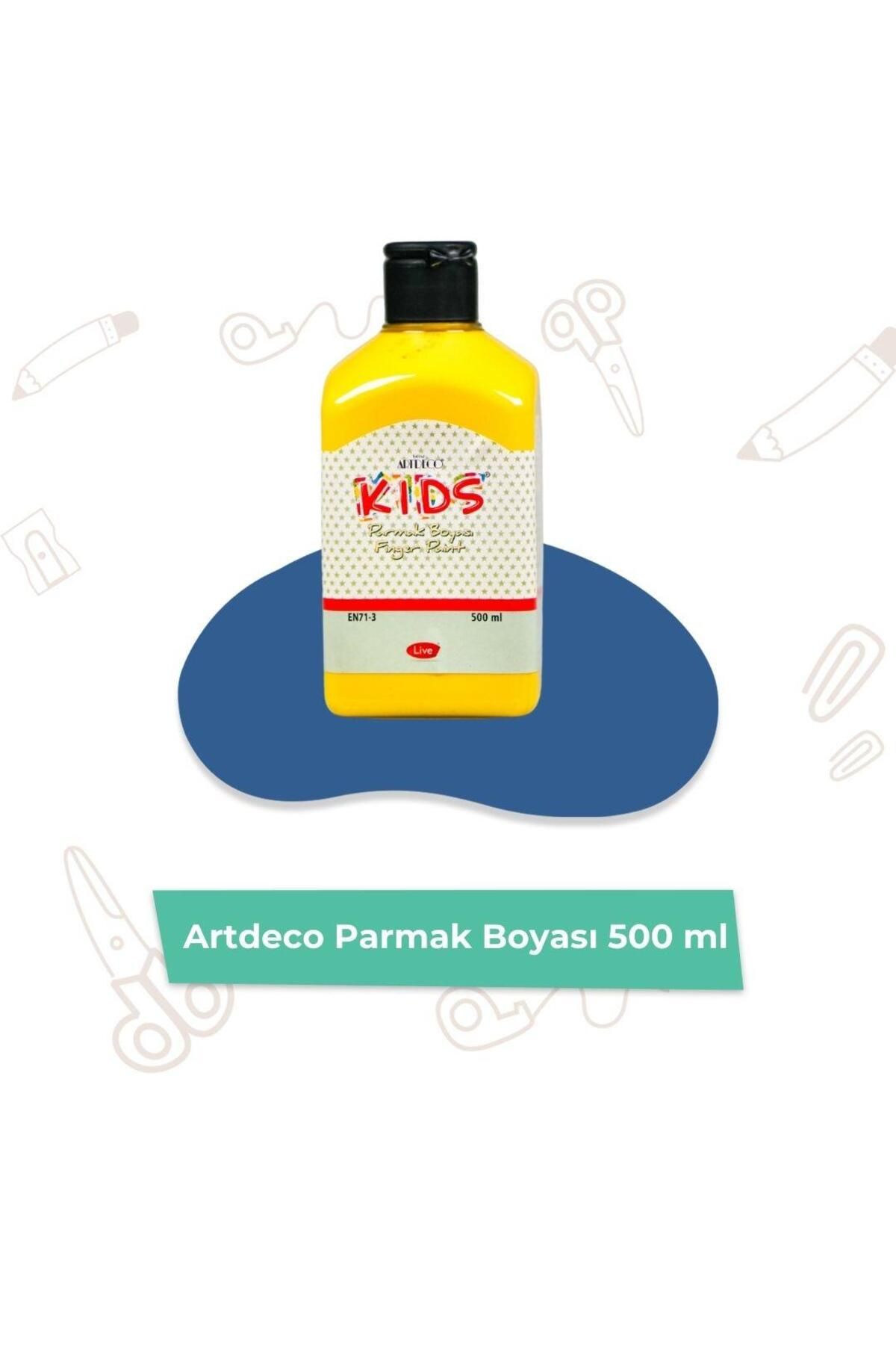 Artdeco Kids Parmak Boyası 500 ml En71-3 (SARI)