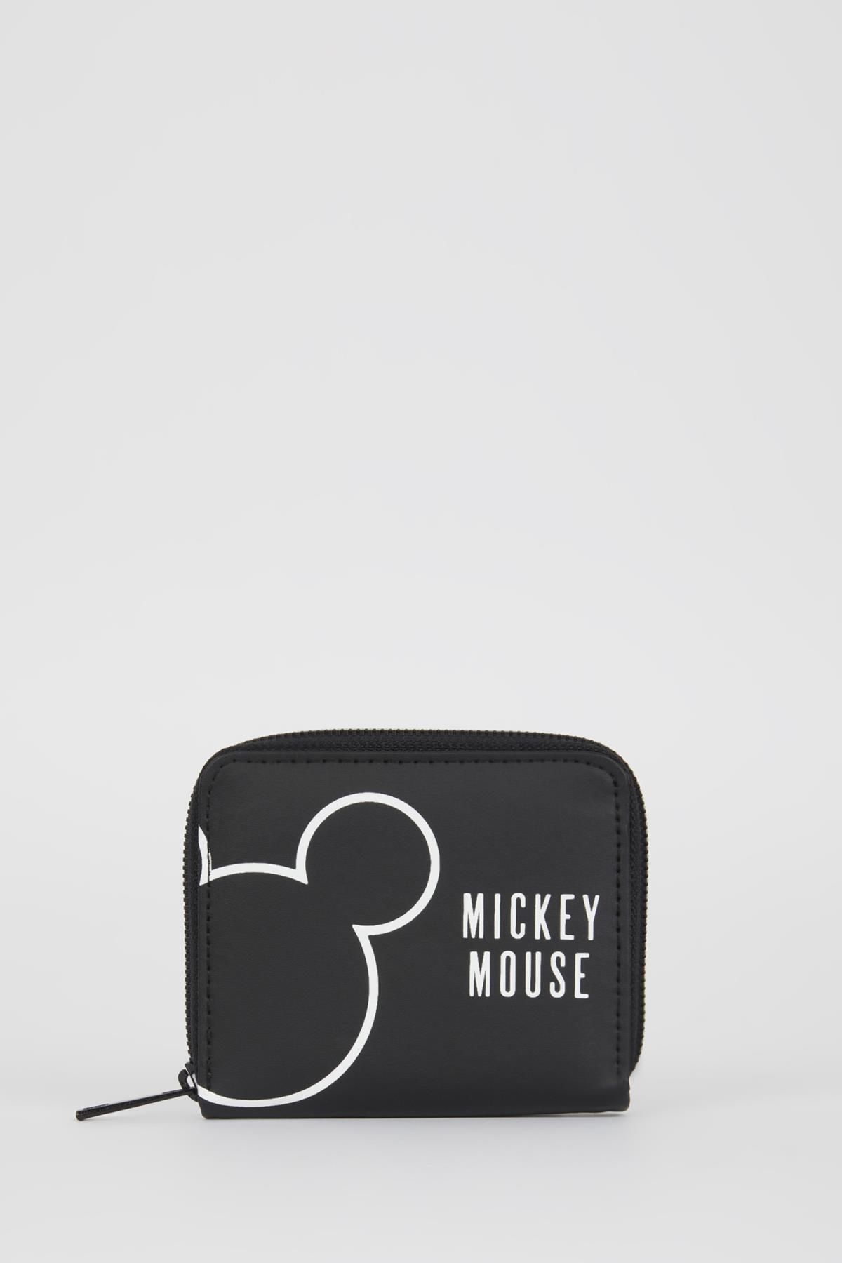 Defacto Kadın Disney Mickey & Minnie Suni Deri Cüzdan A1348axns
