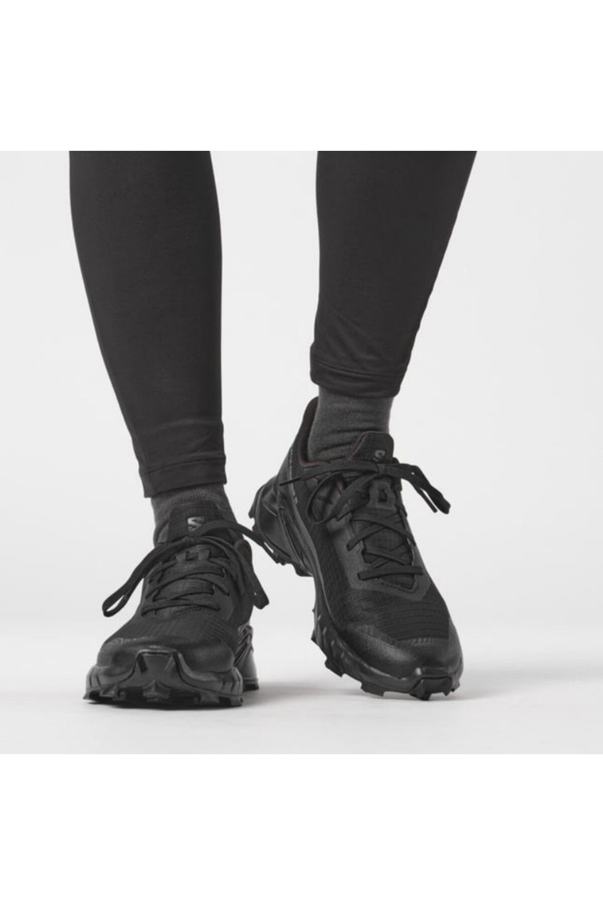 Salomon Alphacross 5 Kadın Siyah Koşu Ayakkabısı