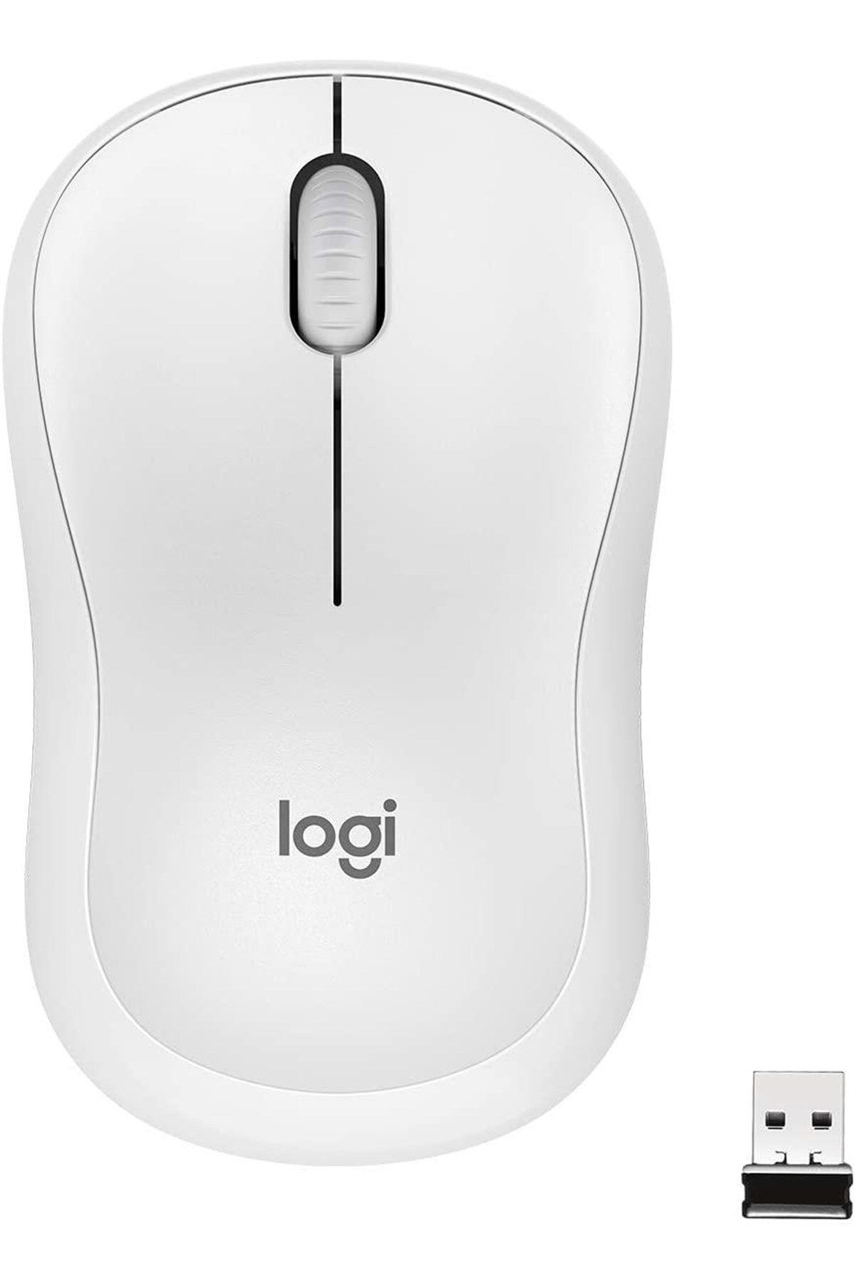 logitech M220 Sessiz Kablosuz Mouse Beyaz 910-006128