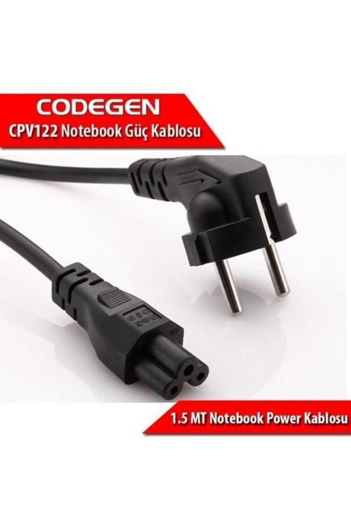 CODEGEN Cpv122 3x0.75mm 1.5metre Notebook Power Kablosu