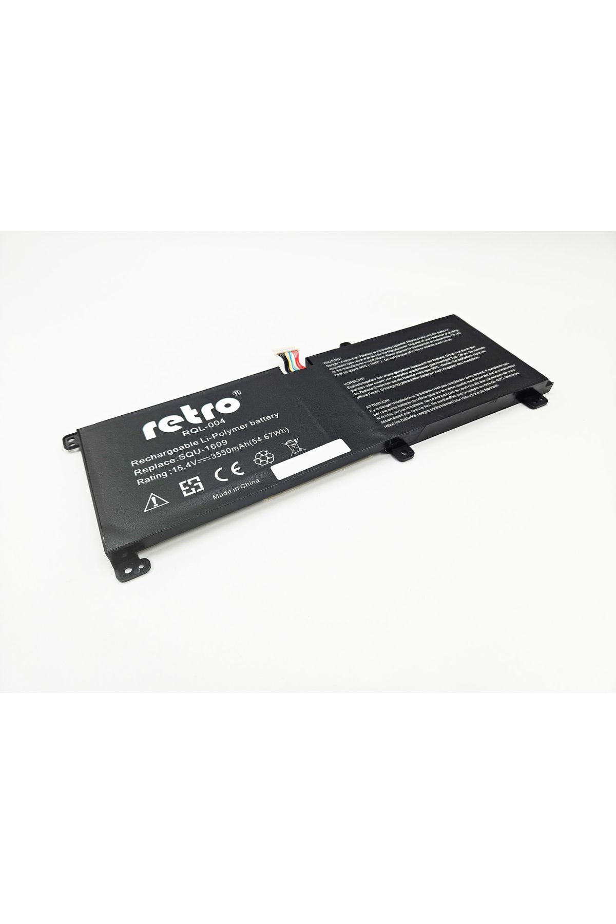 Retro Squ-1609 Notebook Bataryası