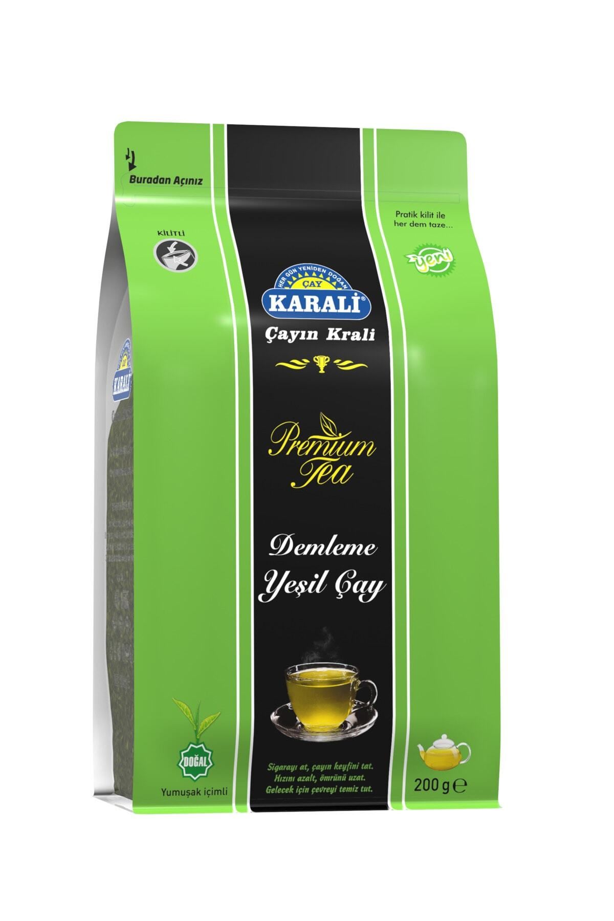 Karali Çay Karali Premium Dökme Demleme Yeşil Çay 200 gr