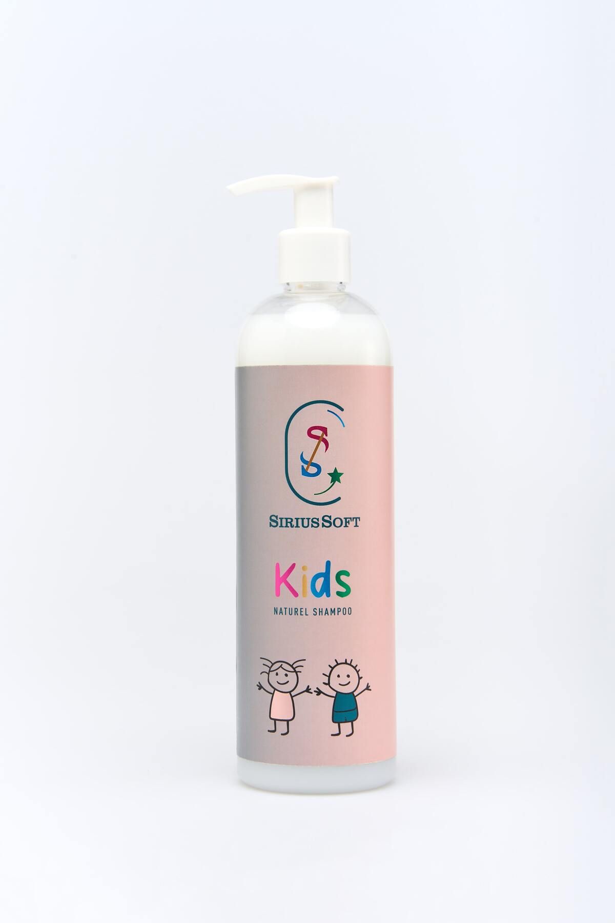 SiriusSoft Doğal Çocuk Erkek Ve Kız Çocuklarına Özel Bakım Şampuan 250 ml