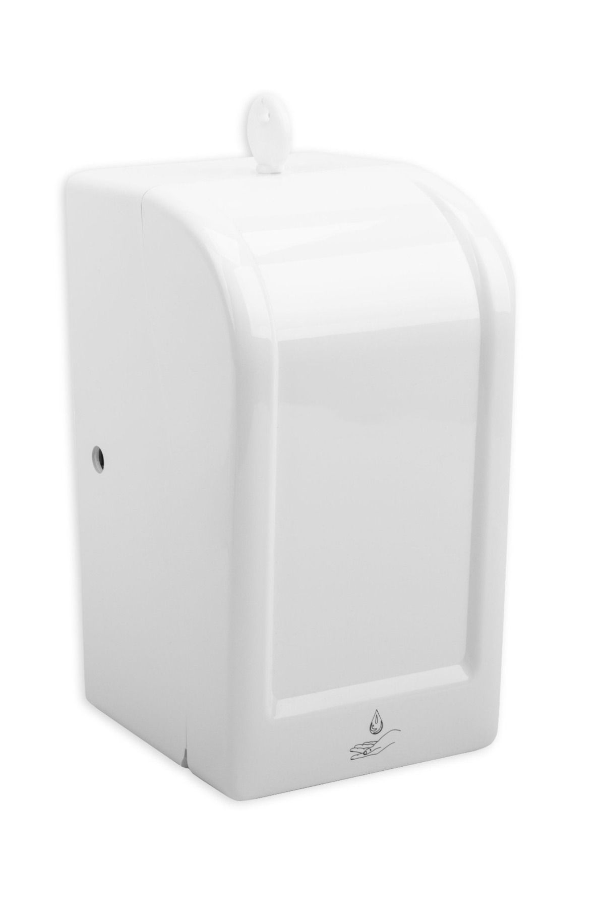 KG-GOLDPAPER Beyaz Renk Üstten Dolmalı Hazneli 700 ML Sensörlü Elektrikli ve Pilli Köpük Sabun Aparat Dispenseri