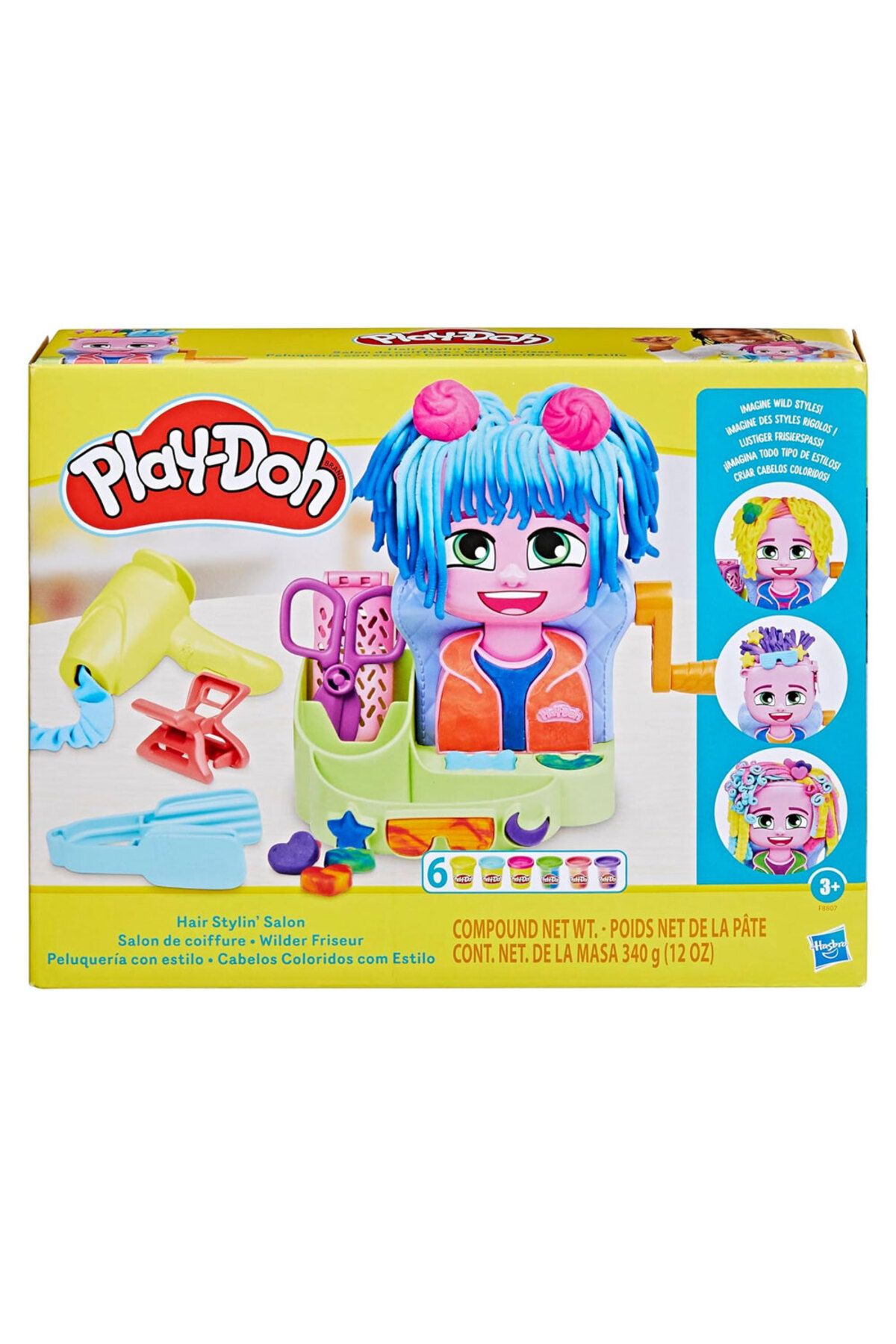 Play Doh Play-Doh Renkli Kuaför Salonu F8807