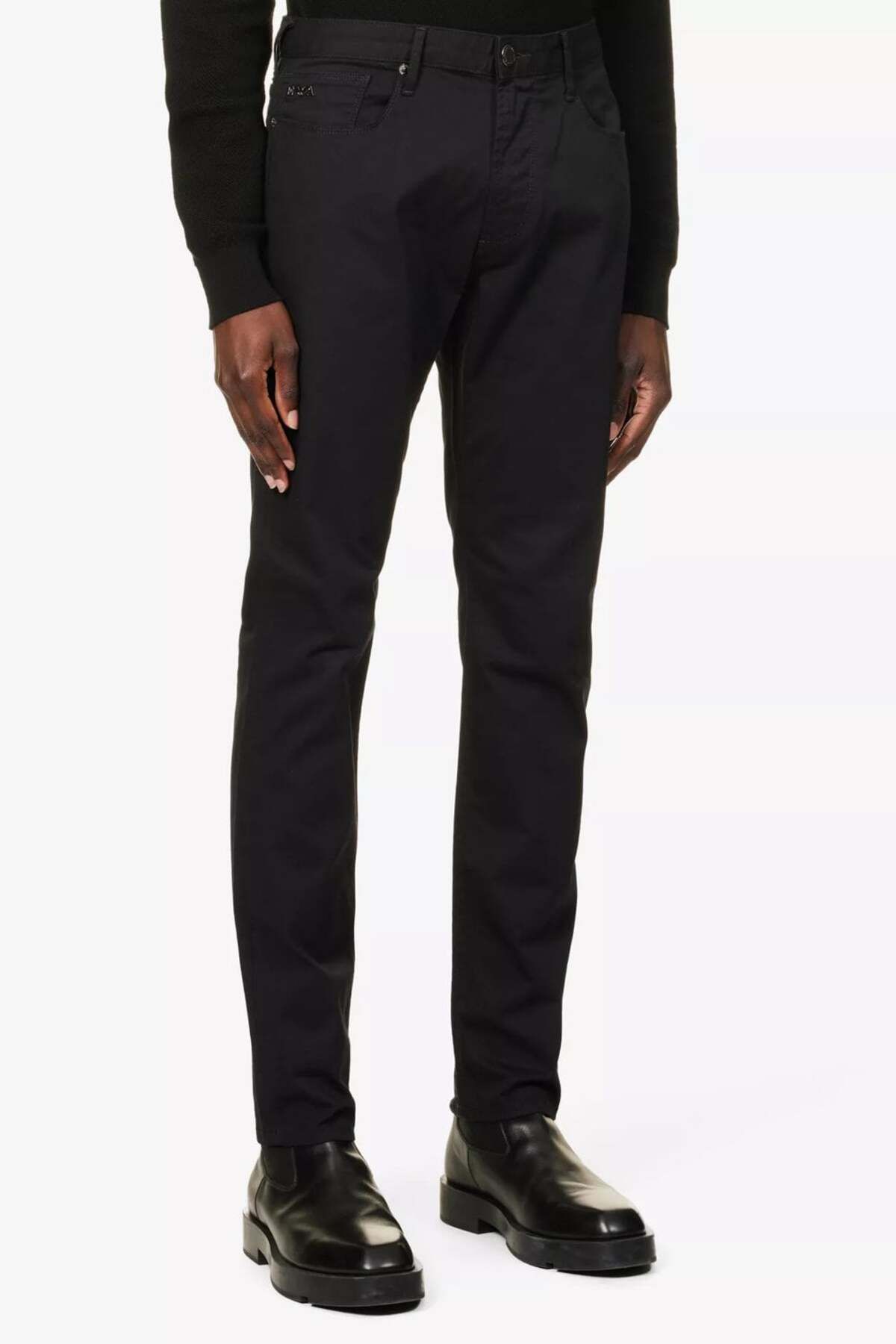 Emporio Armani Erkek Slim Fit Normal Bel Siyah Jeans 3D1J06 1DTFZ-0005
