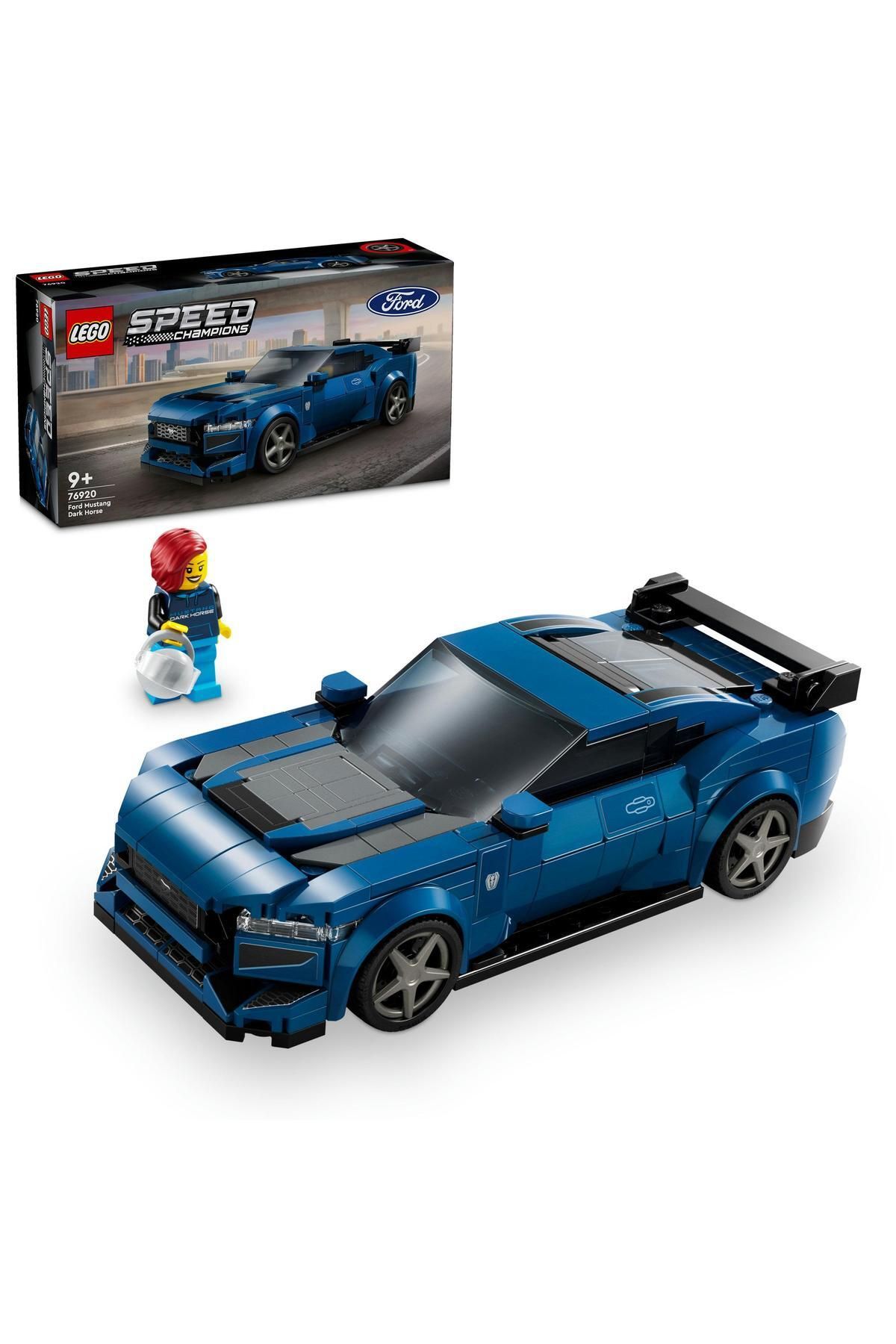 LEGO ® Speed Champions Ford Mustang Dark Horse Spor Araba 76920 - 9 Yaş+ İçin Yapım Seti (344 Parça)
