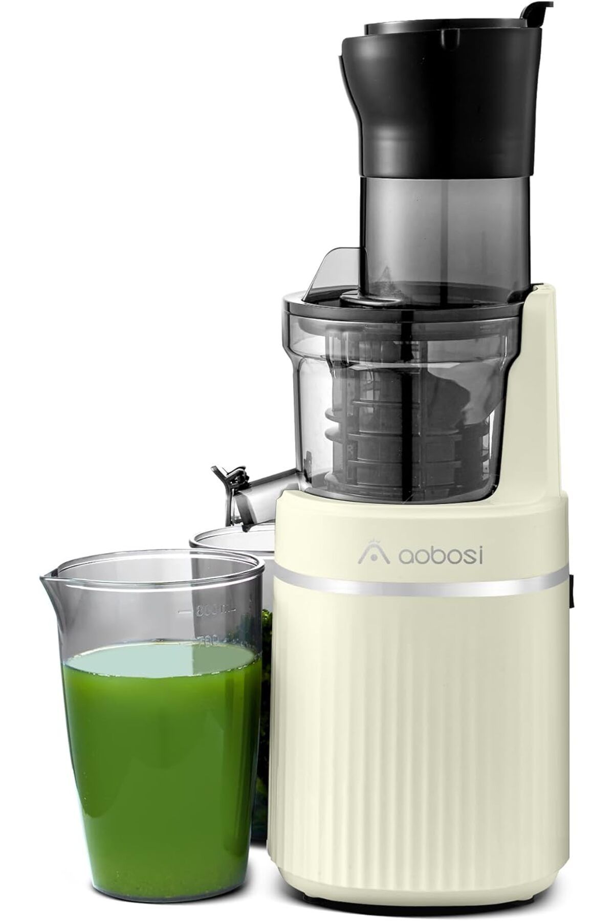 Aobosi Meyve Sıkacağı: BPA İçermez, Elektrikli, 80 mm Açıklık, Geri Çalışma Fonksiyonlu, Sessiz Motor