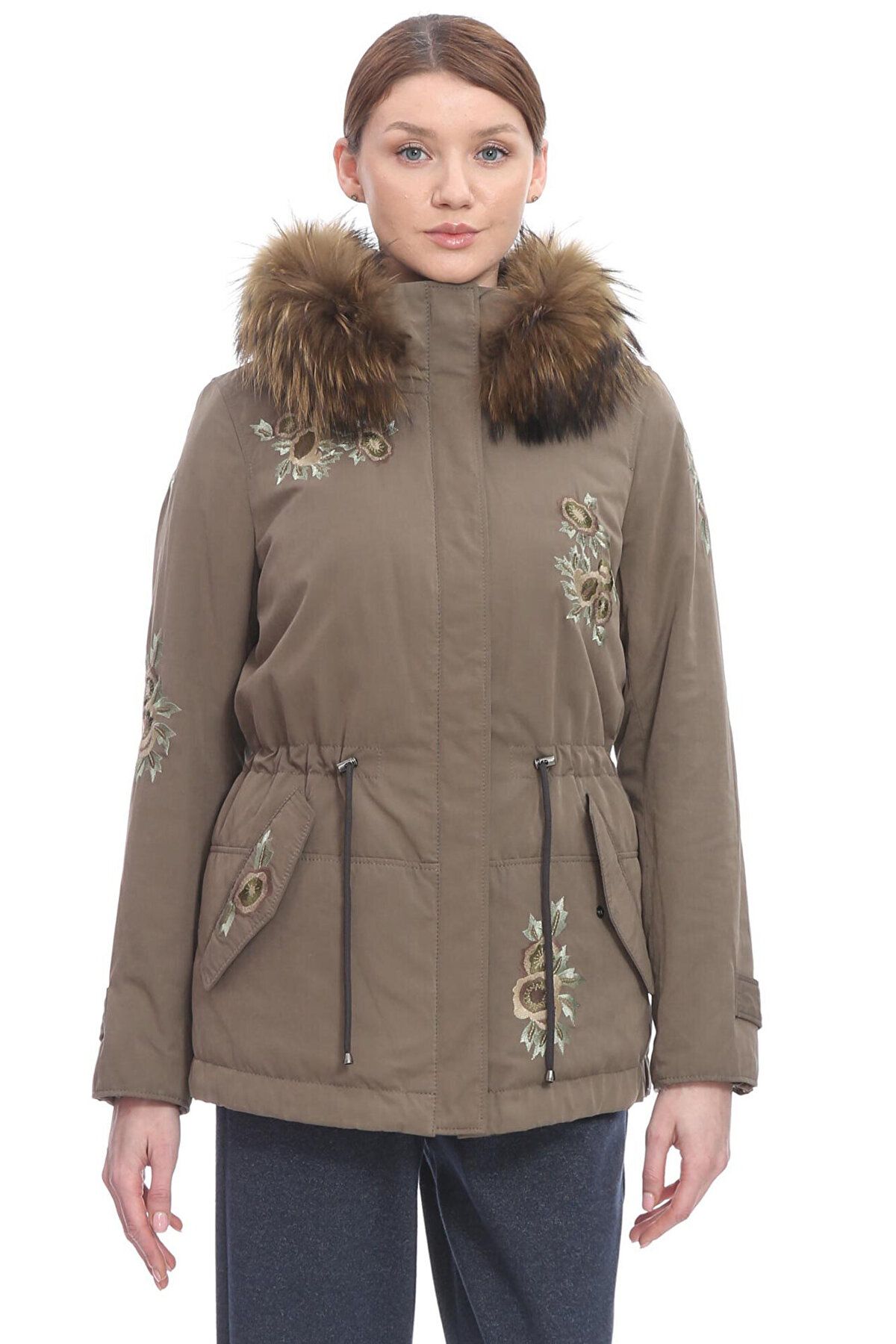 Marais Studio Deep Green Parka