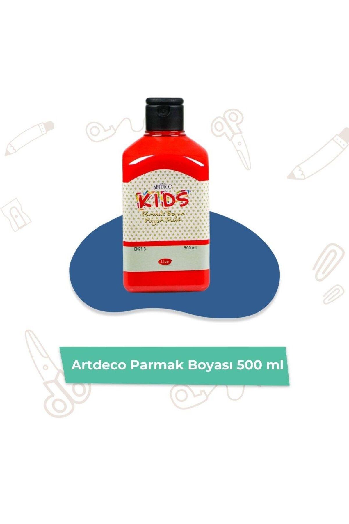 Artdeco Kids Parmak Boyası 500 ml En71-3 (KIRMIZI)