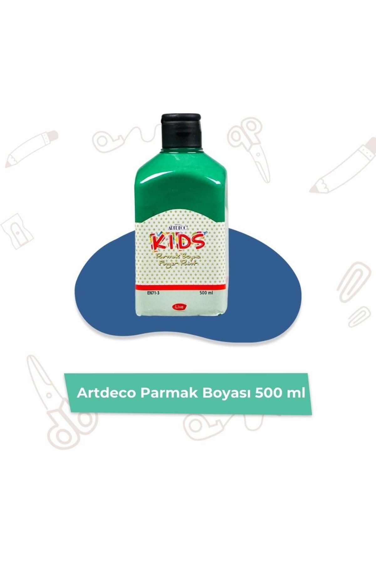 Artdeco Kids Parmak Boyası 500 ml En71-3 (YEŞİL)