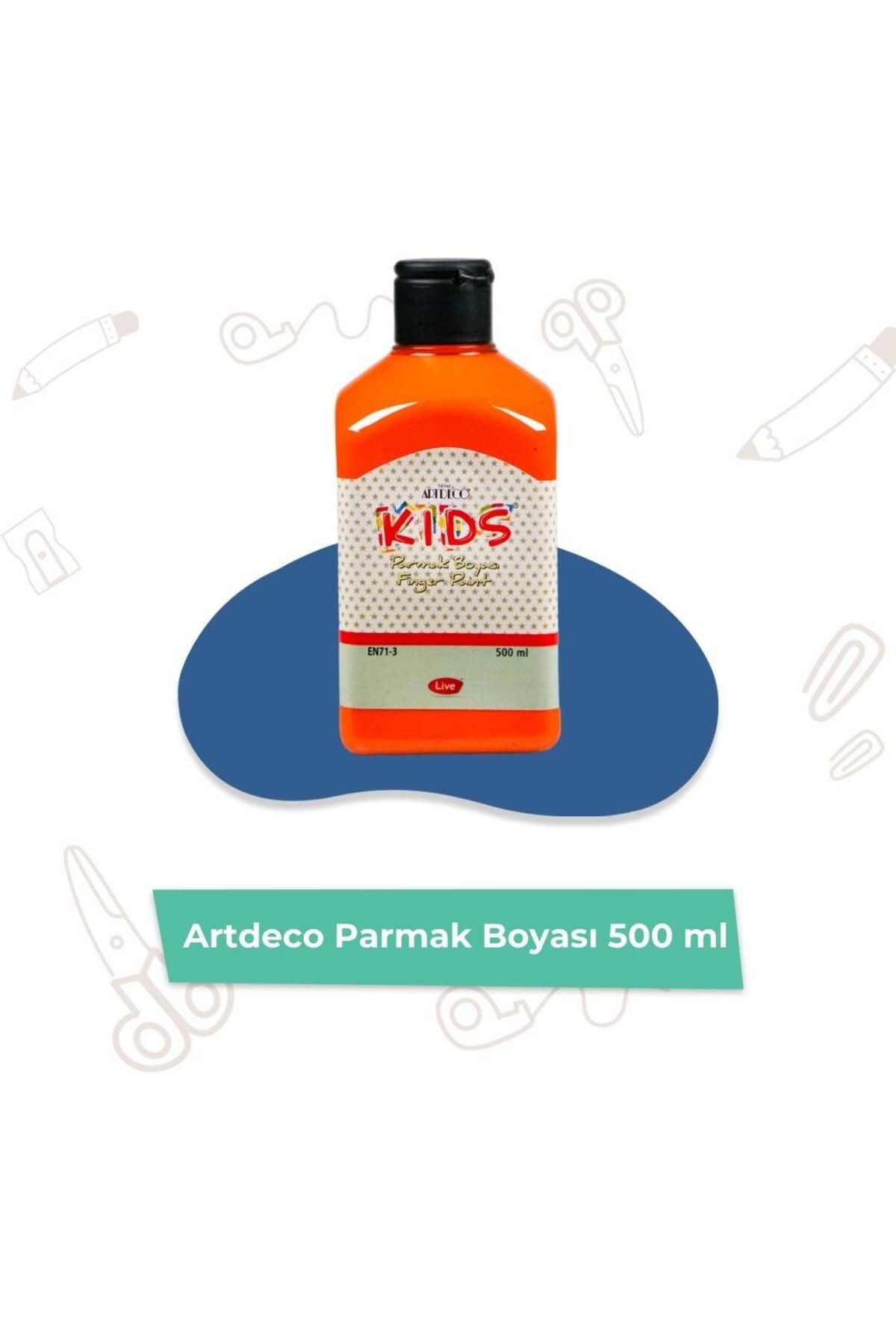 Artdeco Kids Parmak Boyası 500 ml En71-3 (TURUNCU)