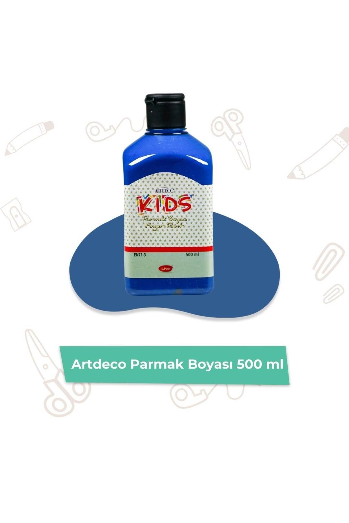 Artdeco Kids Parmak Boyası 500 ml En71-3 (MAVİ)
