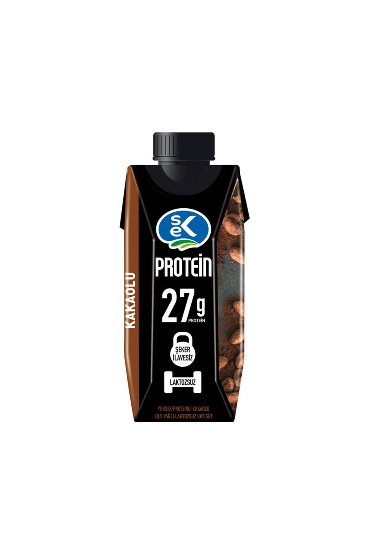Sek Protein Süt Kakaolu - Laktozsuz - 330 ml X 12