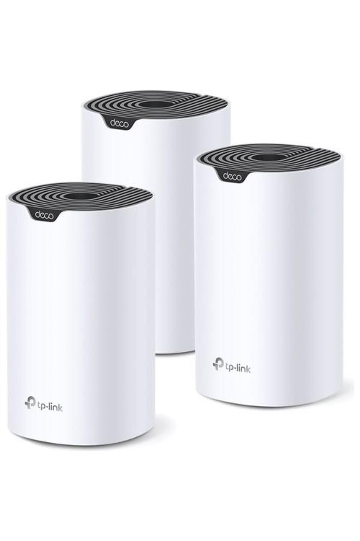 Tp-Link Deco S7(3-pack), AC1900 Mbps Tüm Ev Mesh Wi-Fi Sistemi, Dual-Band, Gigabit Portları, 520 m²'ye ka